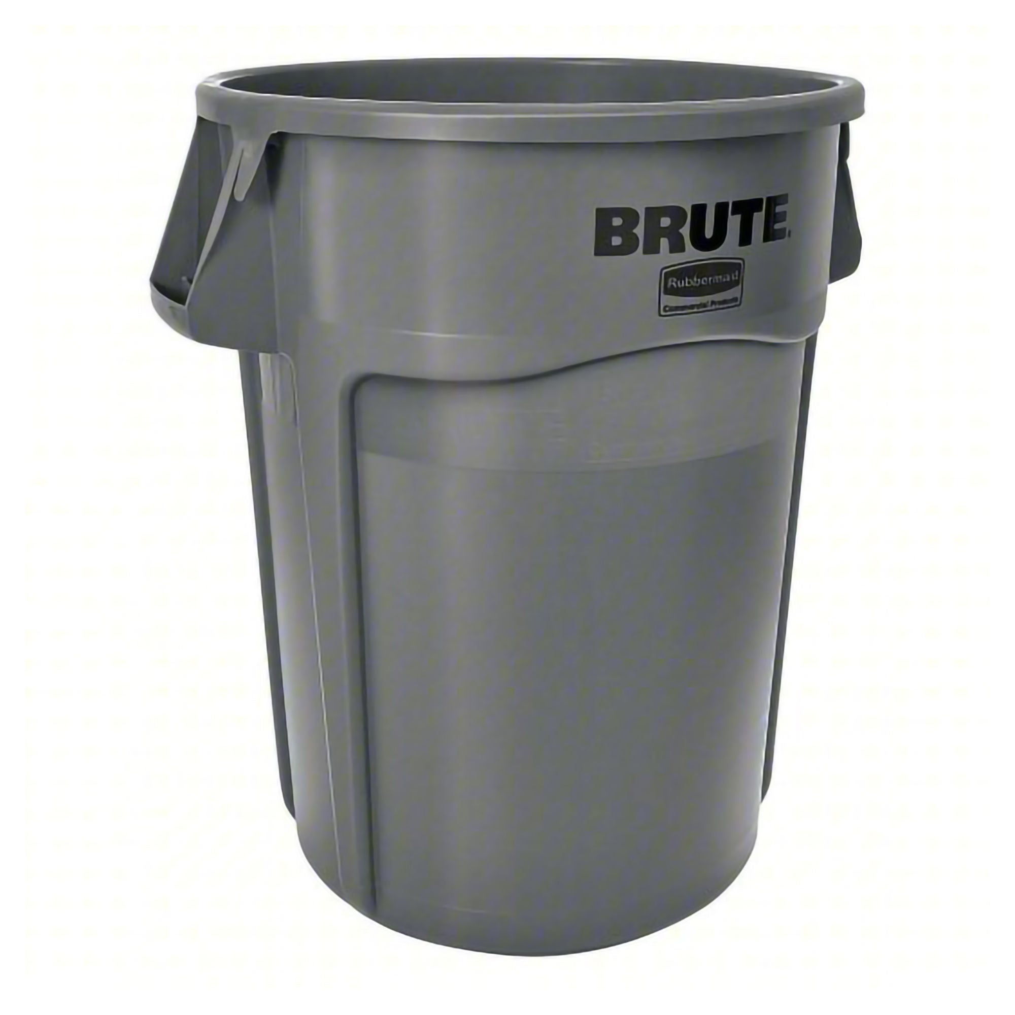 RJ Schinner Co - FG264360GRAY-EA Trash Can Rubbermaid® Brute® 176 Quart / 44 gal. Gray Plastic Round