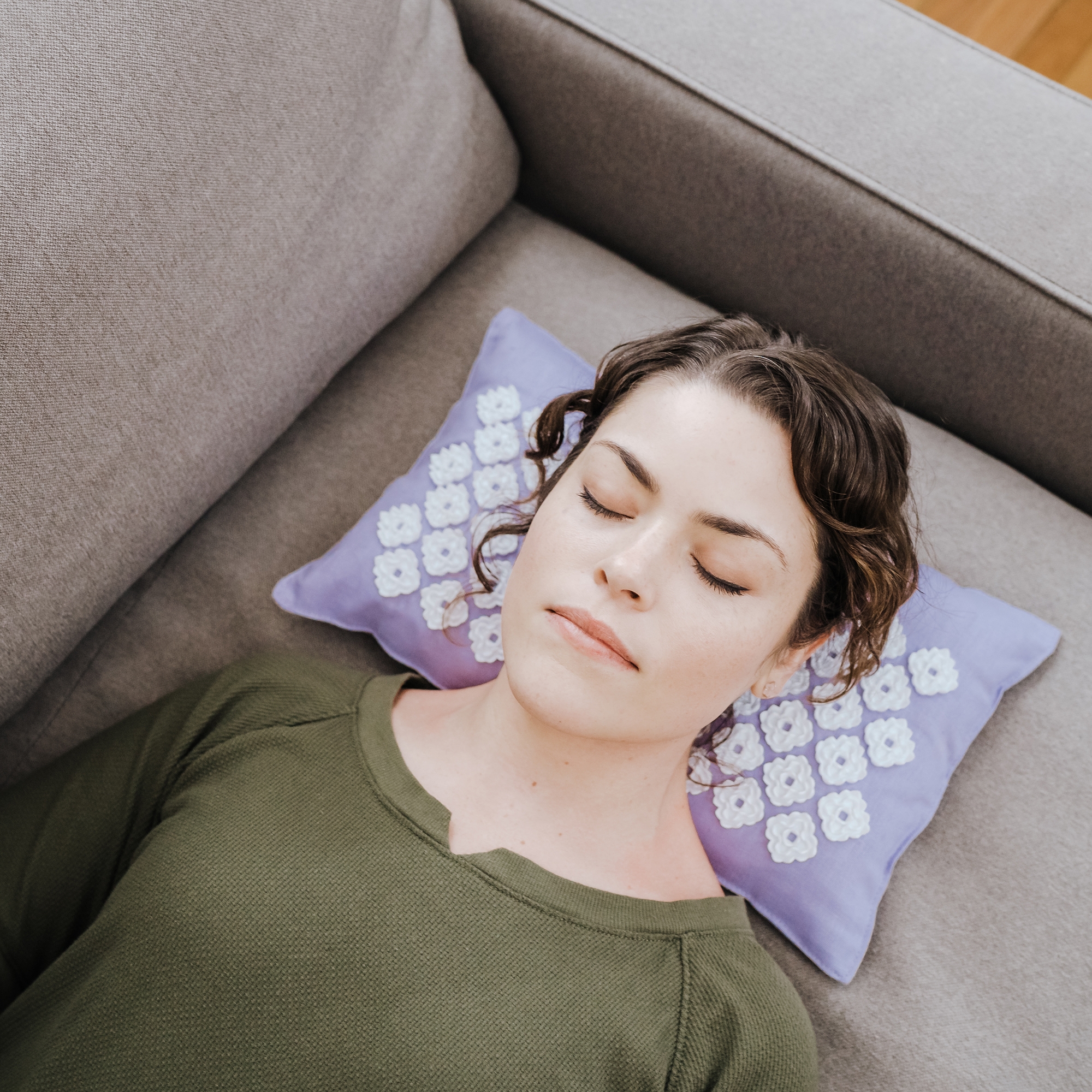 Acutens Inc KANALAVP - Kanjo Aroma Lavender Acupressure Pillow - 1/Each, 16/Case