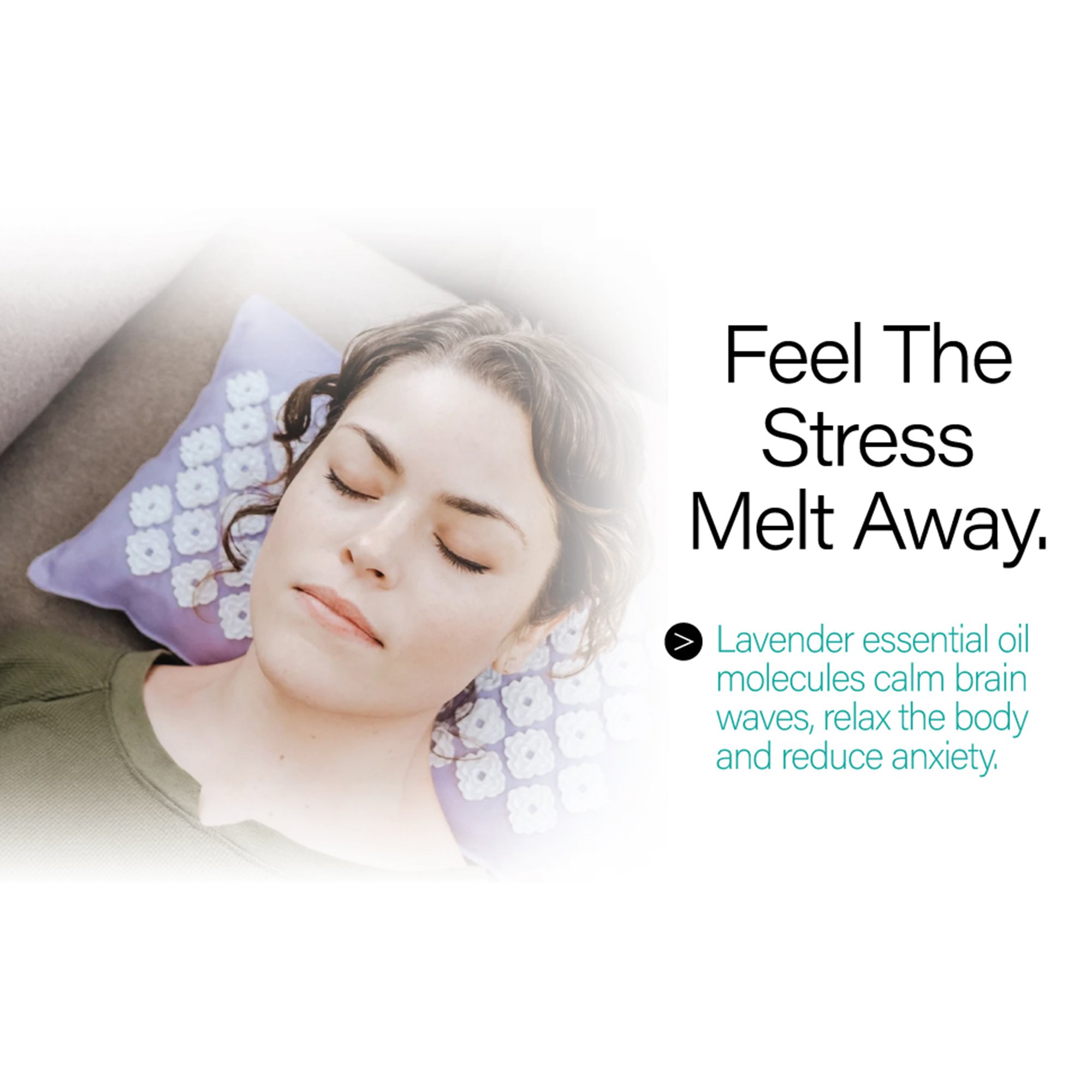 Acutens Inc KANALAVP - Kanjo Aroma Lavender Acupressure Pillow - 1/Each, 16/Case