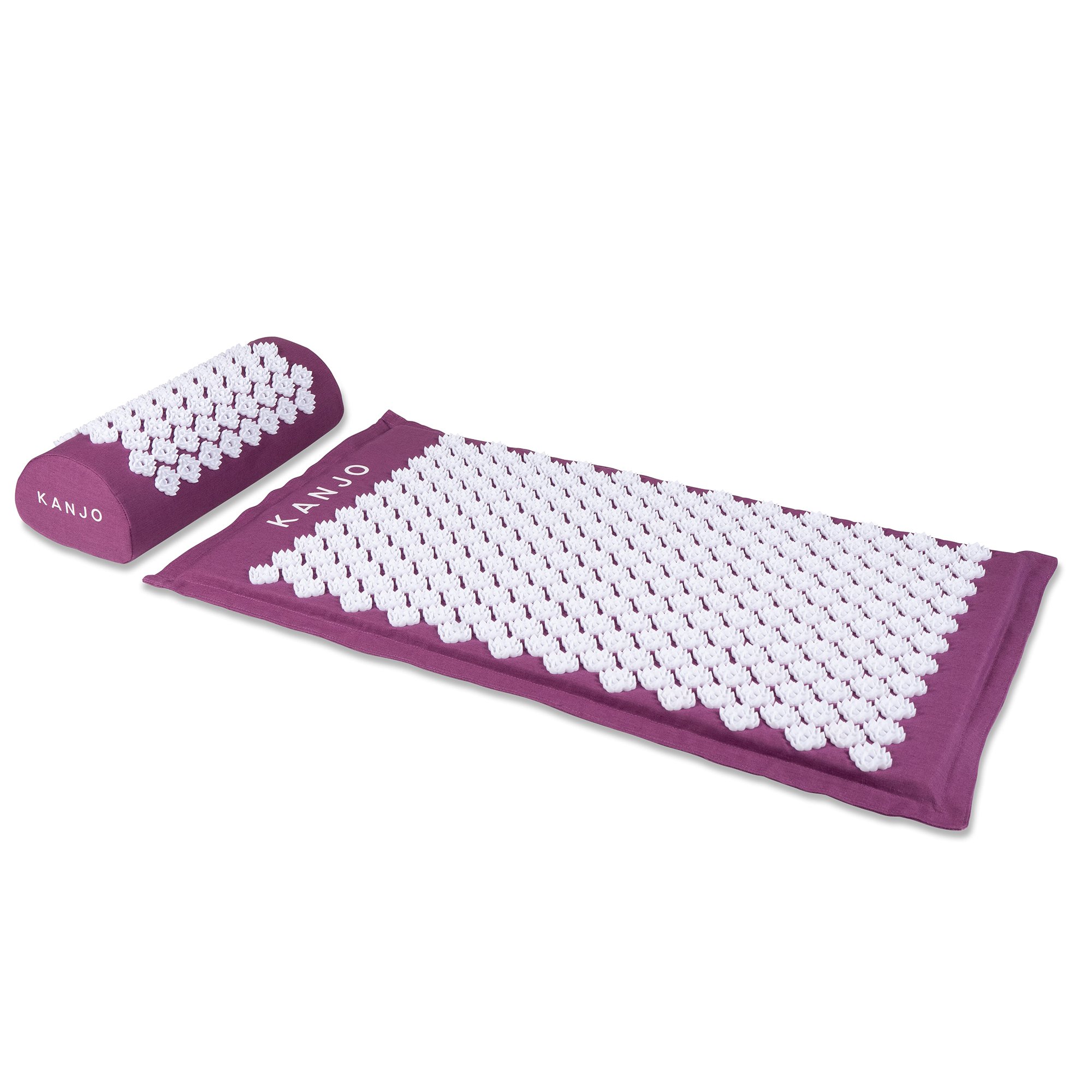 Acutens Inc KANAMEM - Kanjo Memory Foam Acupressure Mat Set, Purple - 1/Each, 8/Case