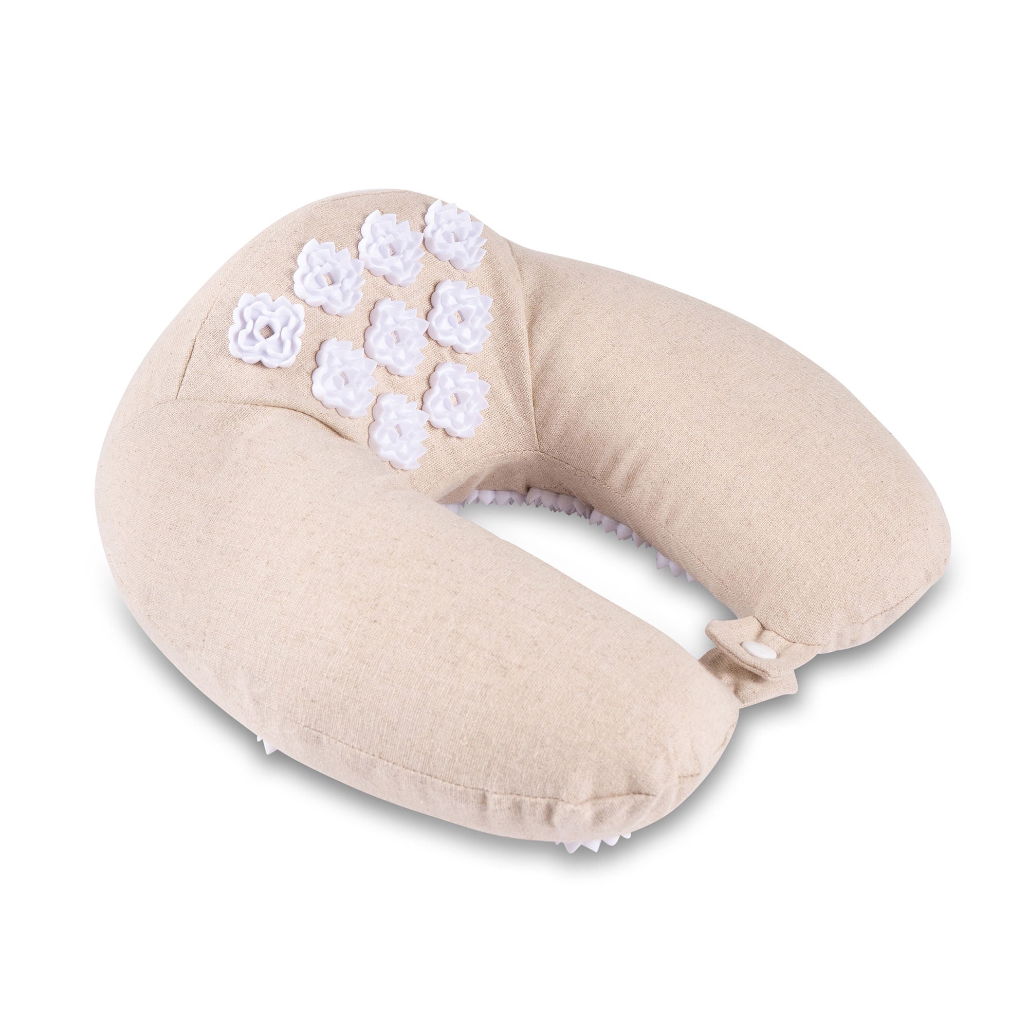 Acutens Inc - KANNECK Kanjo Memory Foam Travel Acupressure Neck Pillow