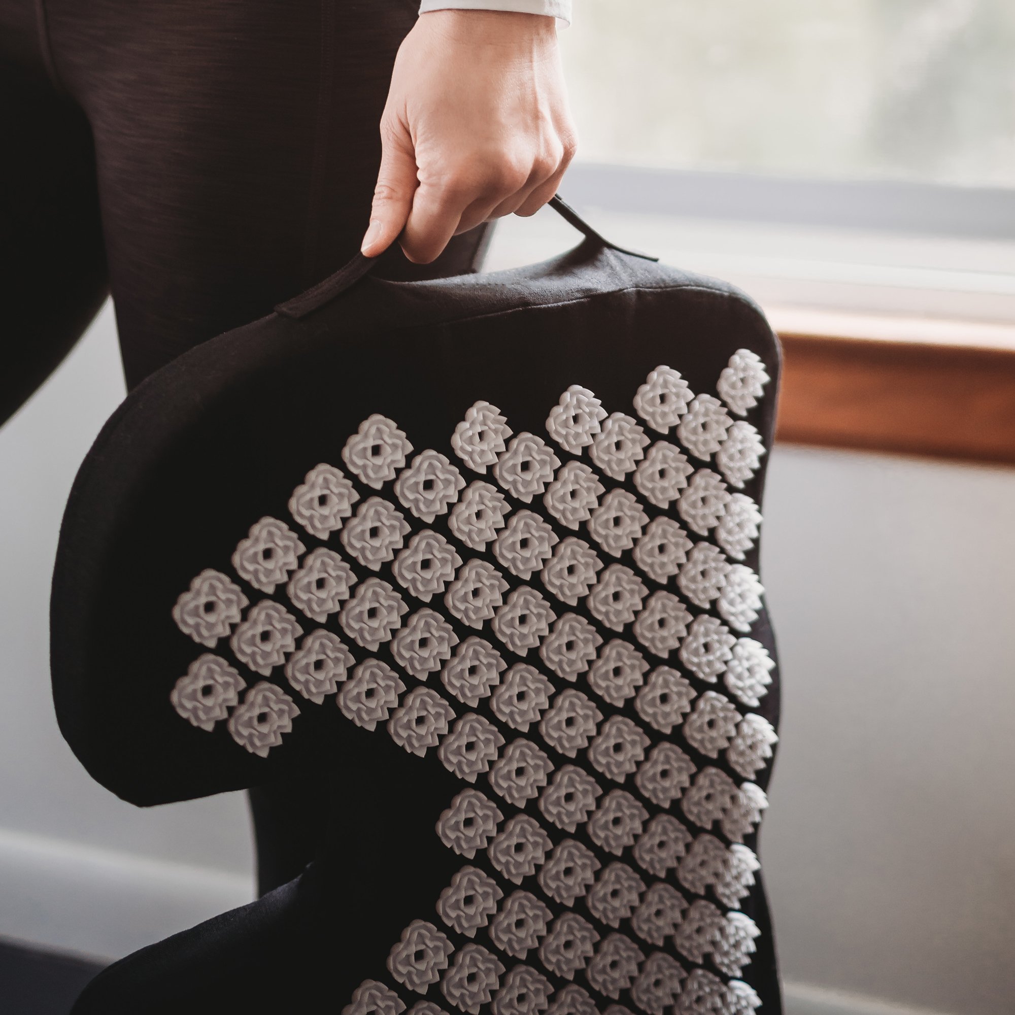 Acutens Inc KANSEAT - Kanjo Acupressure Seat Cushion, Black - 1/Each, 8/Case