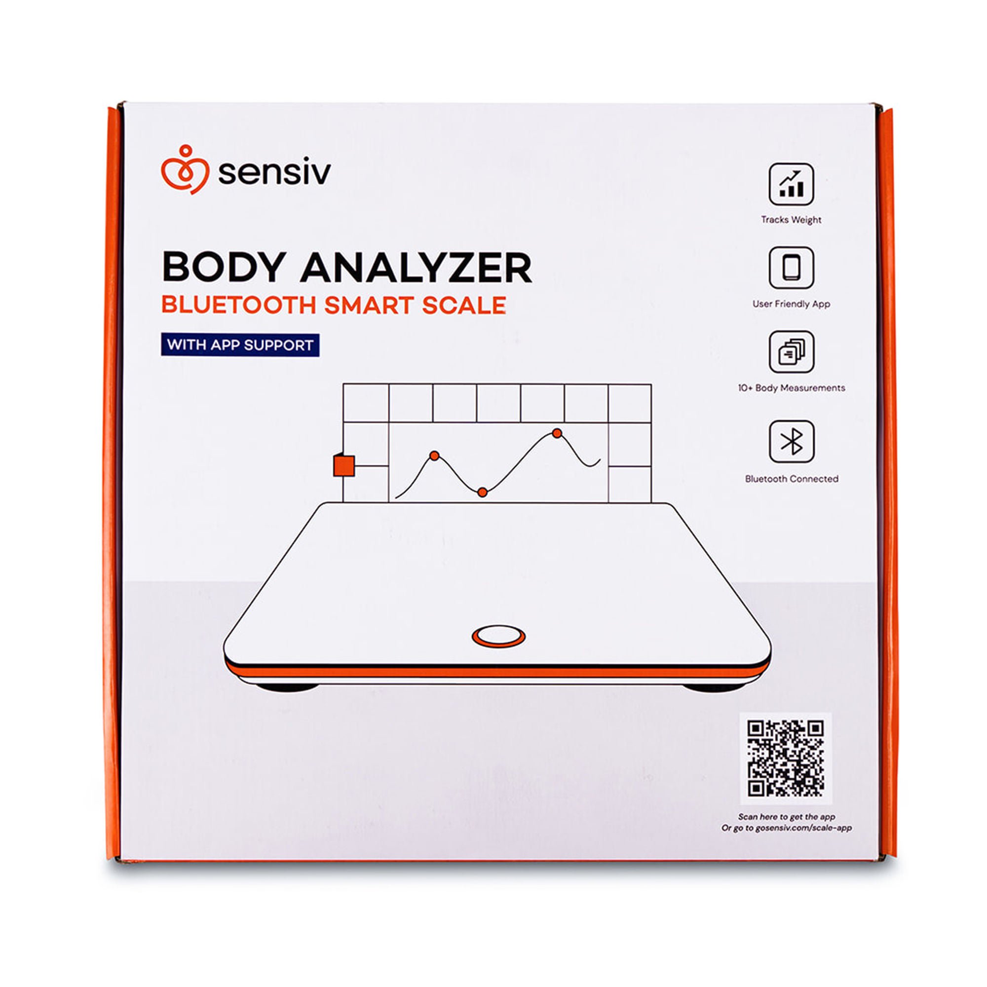Acutens Inc - SENBFS Sensiv Body Analyzer Bluetooth Smart Scale