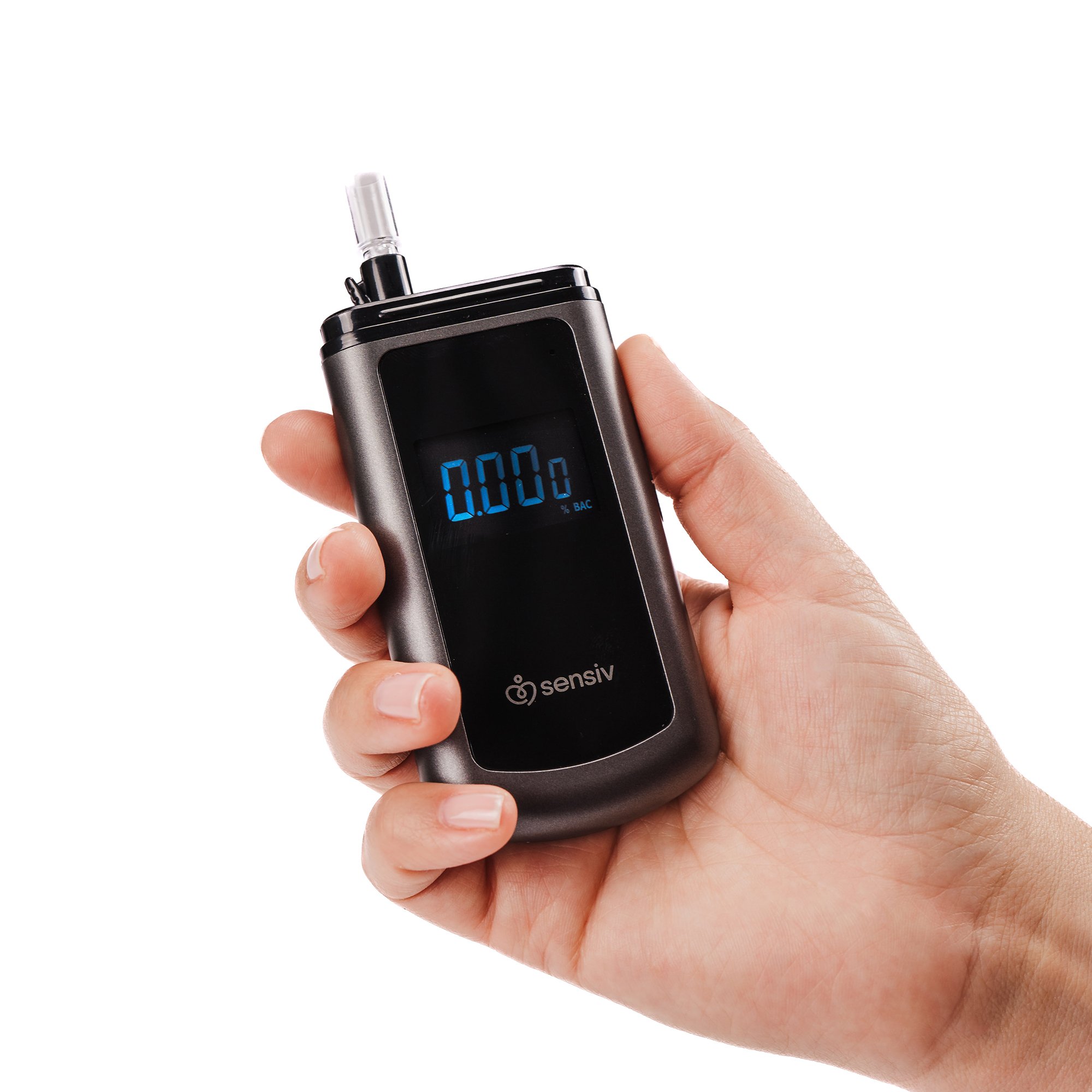 Acutens Inc SENBRZR - Sensiv Breathalyzer Alcohol Tester - 1/Each, 100/Case