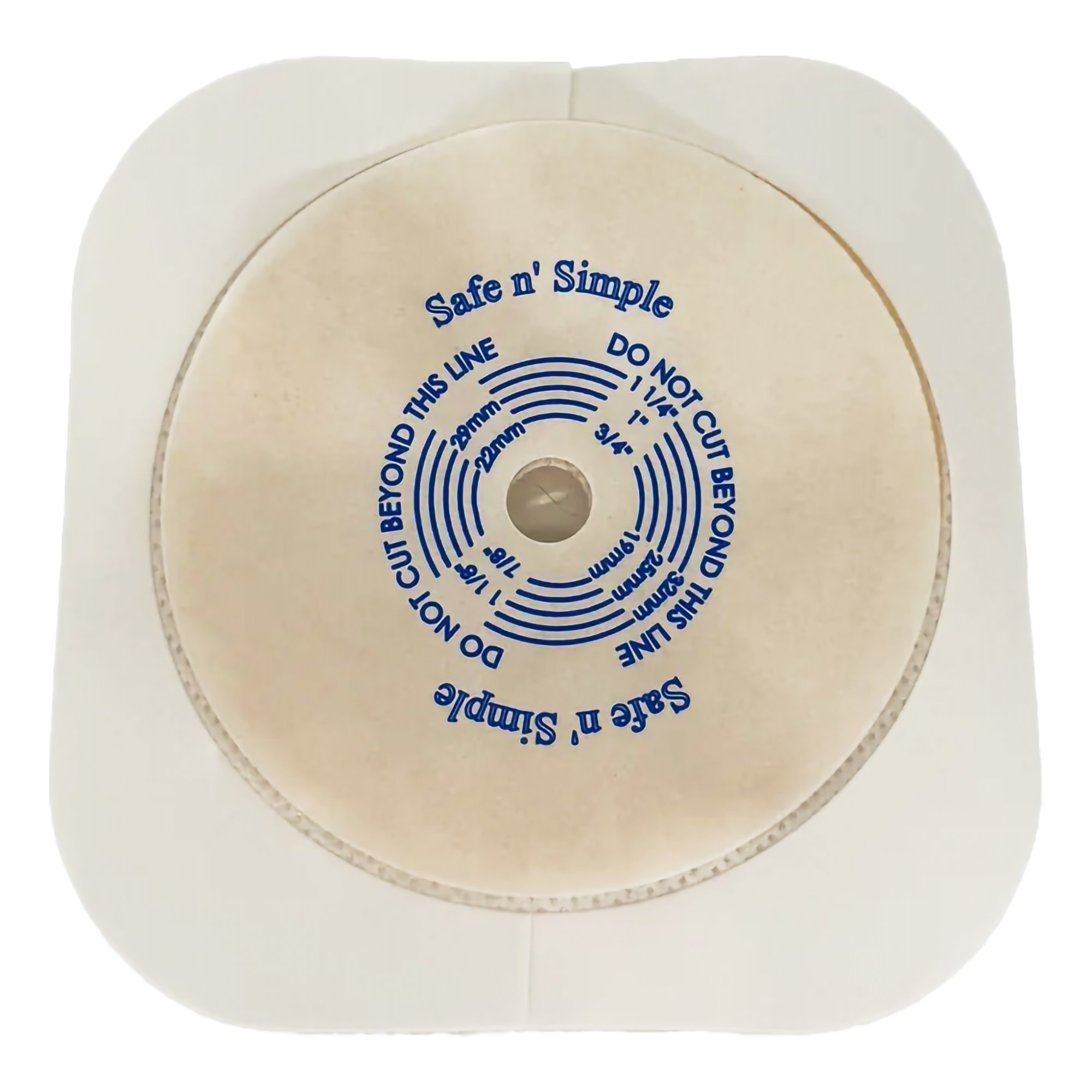 Ostomy Barrier SNS7204134-NF by Safe N Simple