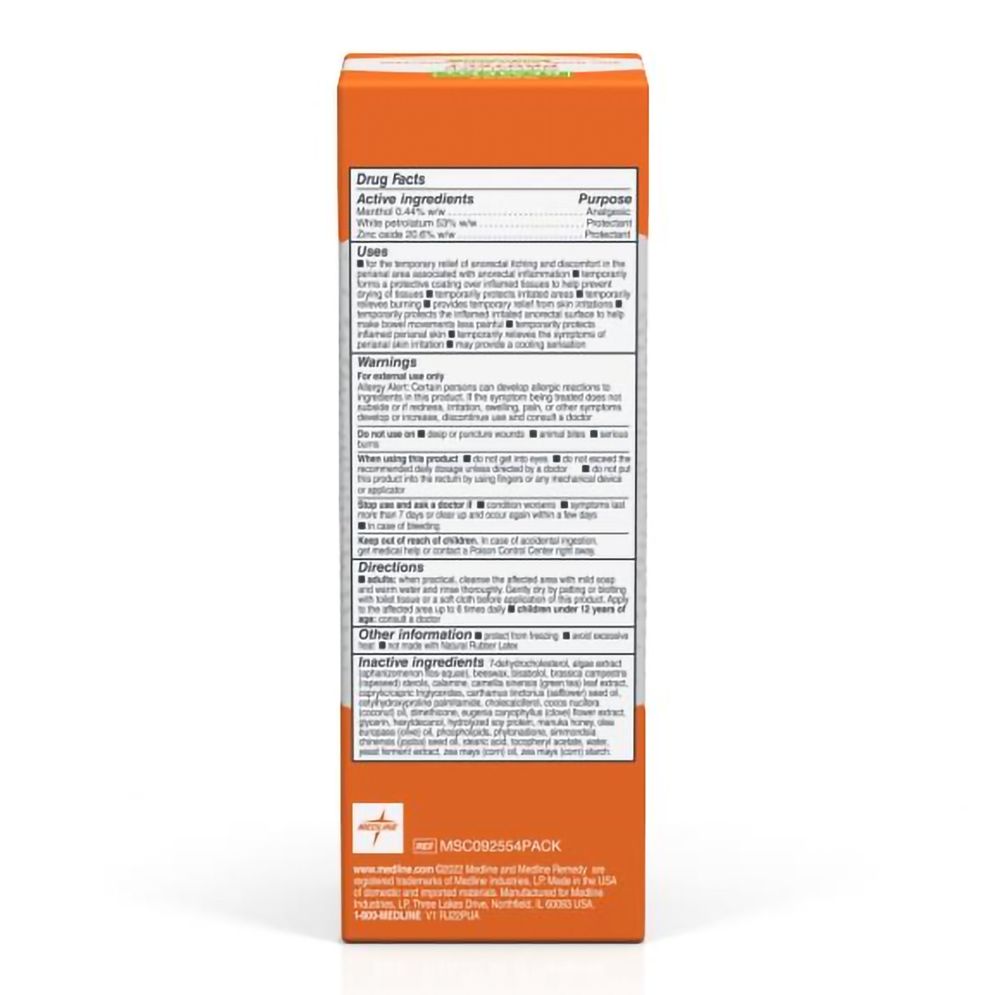 Medline Remedy Specialized Protect Skin Protectant MSC092554PACK by Medline