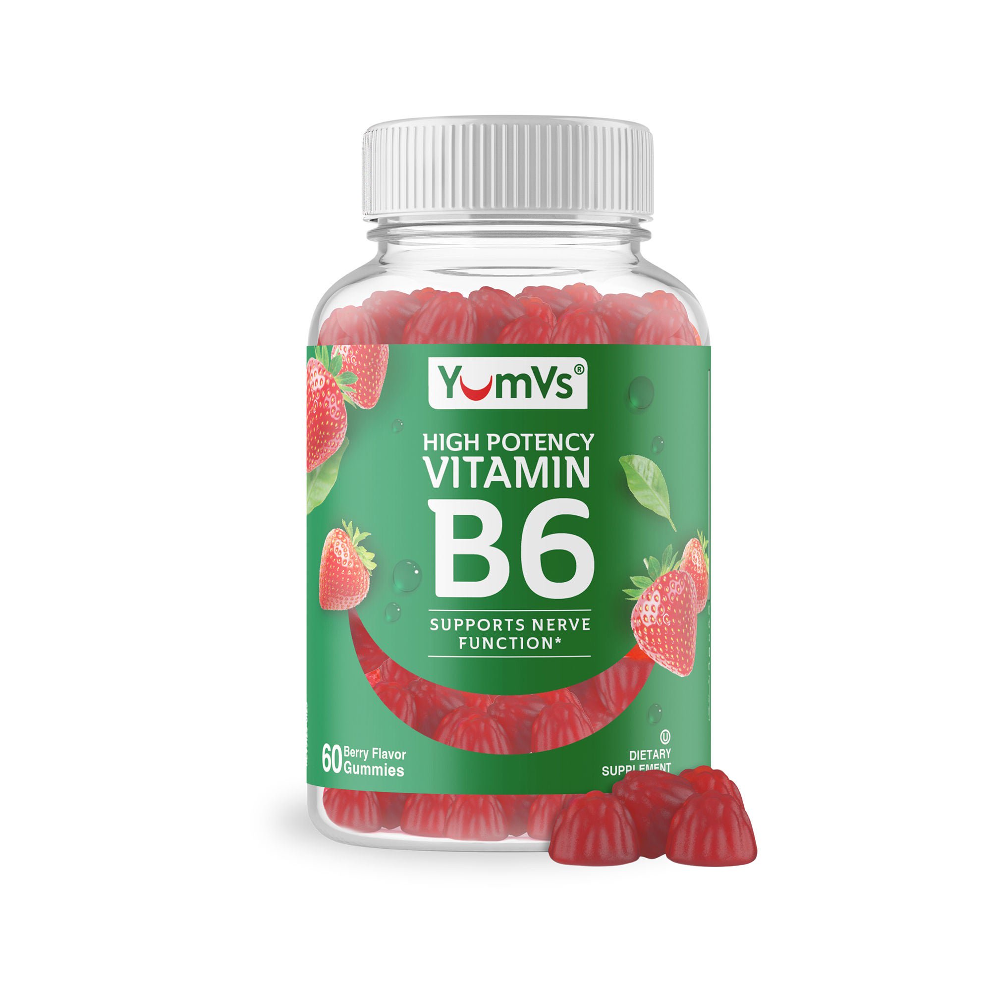 Geri-Care - 9129-06-YMV YumVs® Vitamin B-6 High Potency Gummies