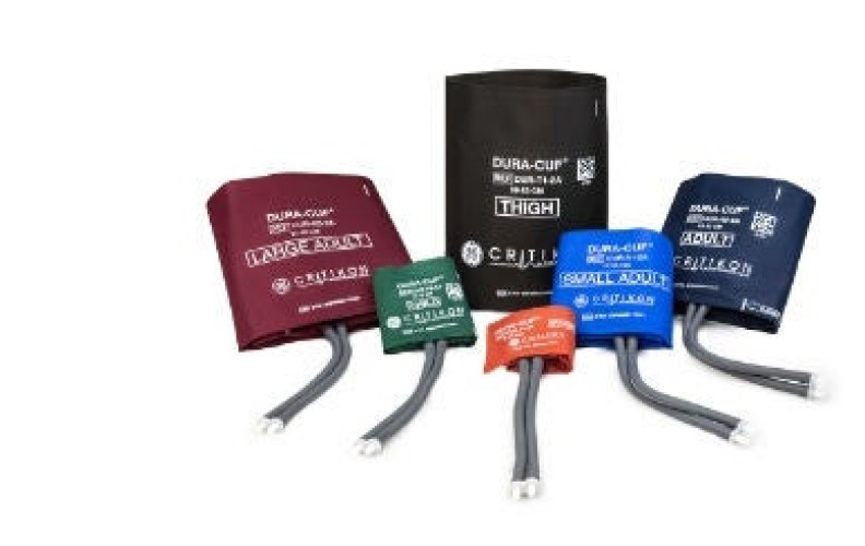 GE Healthcare - 2059301-501 Reusable Blood Pressure Cuff Set Dura-Cuf Arm Multiple Cuff Sizes
