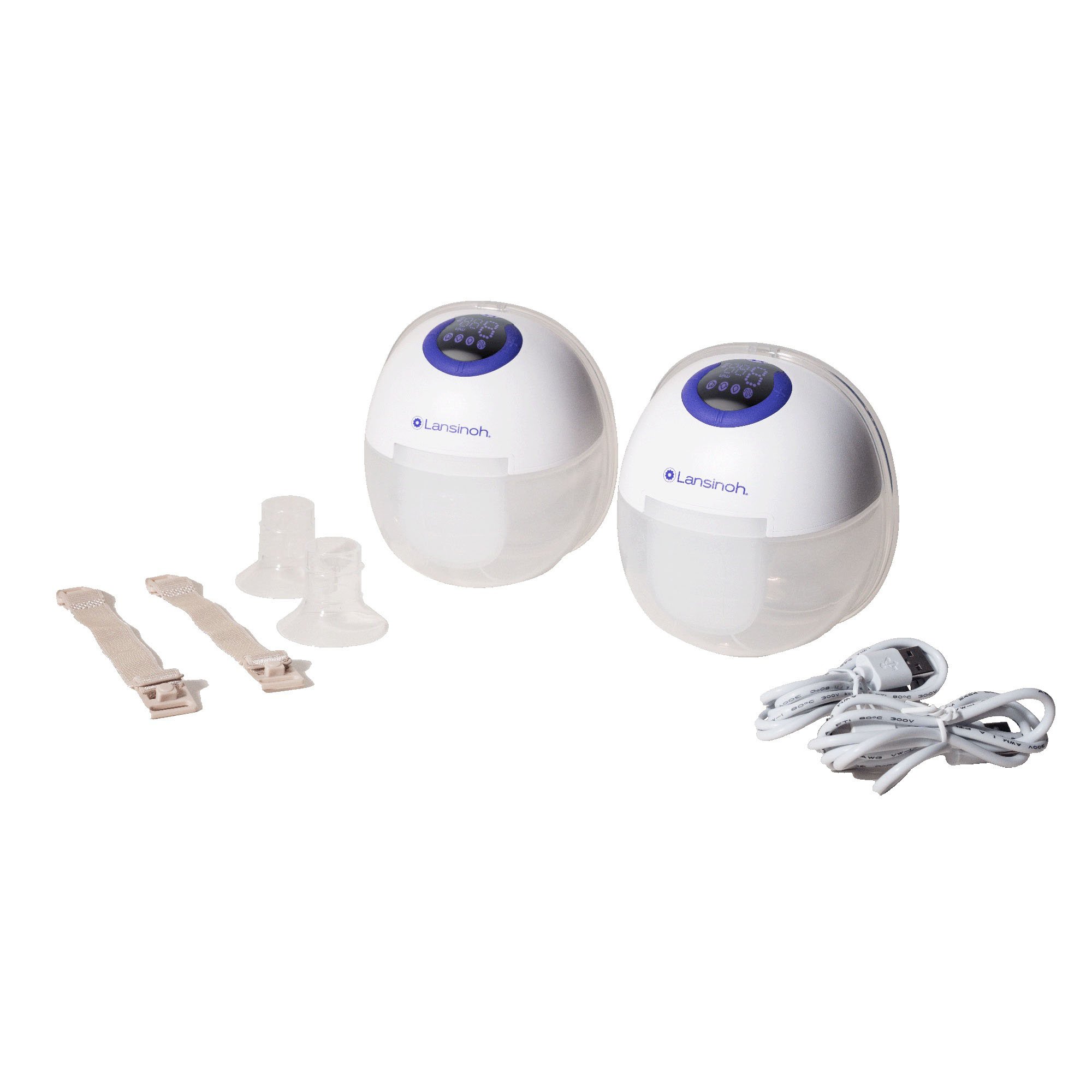 Emerson Healthcare 53751 - Lansinoh® DiscreetDuo™ Wearable Breast Pump for Quiet Hands-Free Pumping - 1/Each, 8/Case