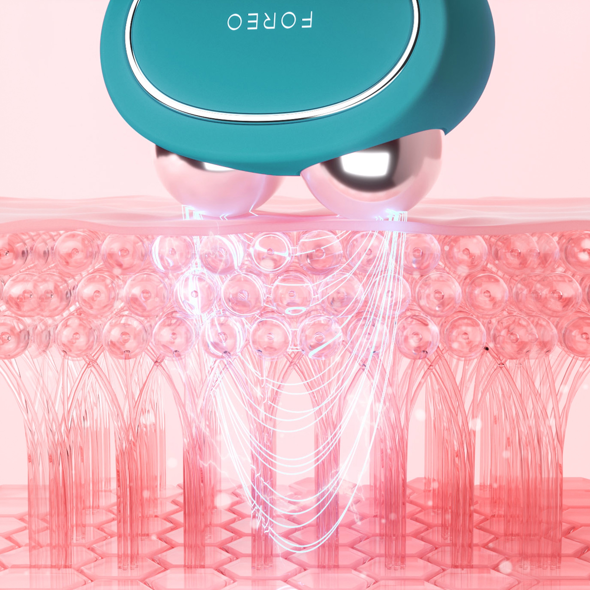 Foreo Inc F1818 - BEAR™ 2 Microcurrent Toning Device, Evergreen - 1/Each