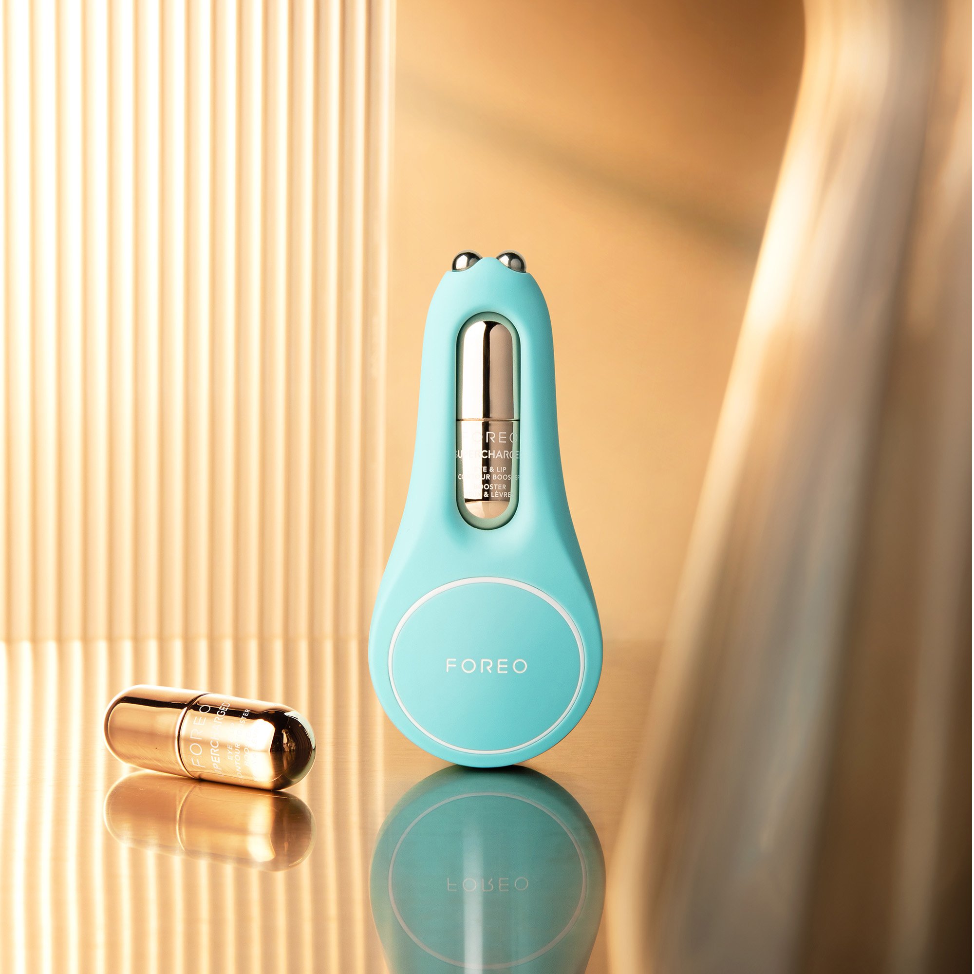Foreo Inc F1740 - BEAR™ 2 Eyes & Lips Microcurrent Line Smoothing Device, Arctic Blue - 1/Each