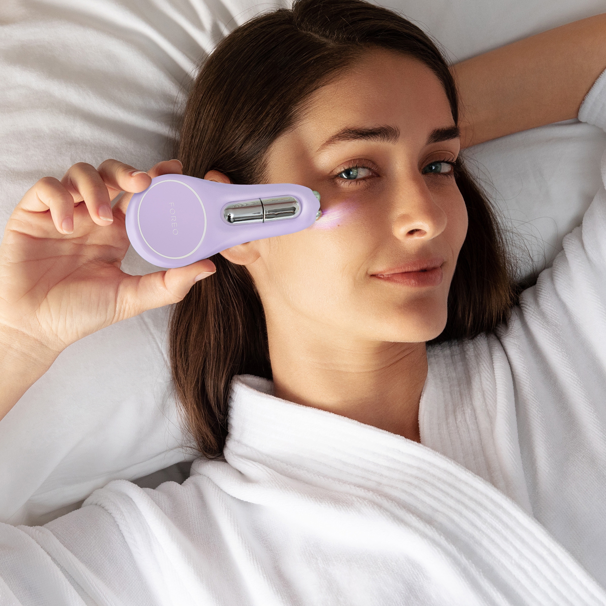 Foreo Inc F1733 - BEAR™ 2 Eyes & Lips Microcurrent Line Smoothing Device, Lavender - 1/Each