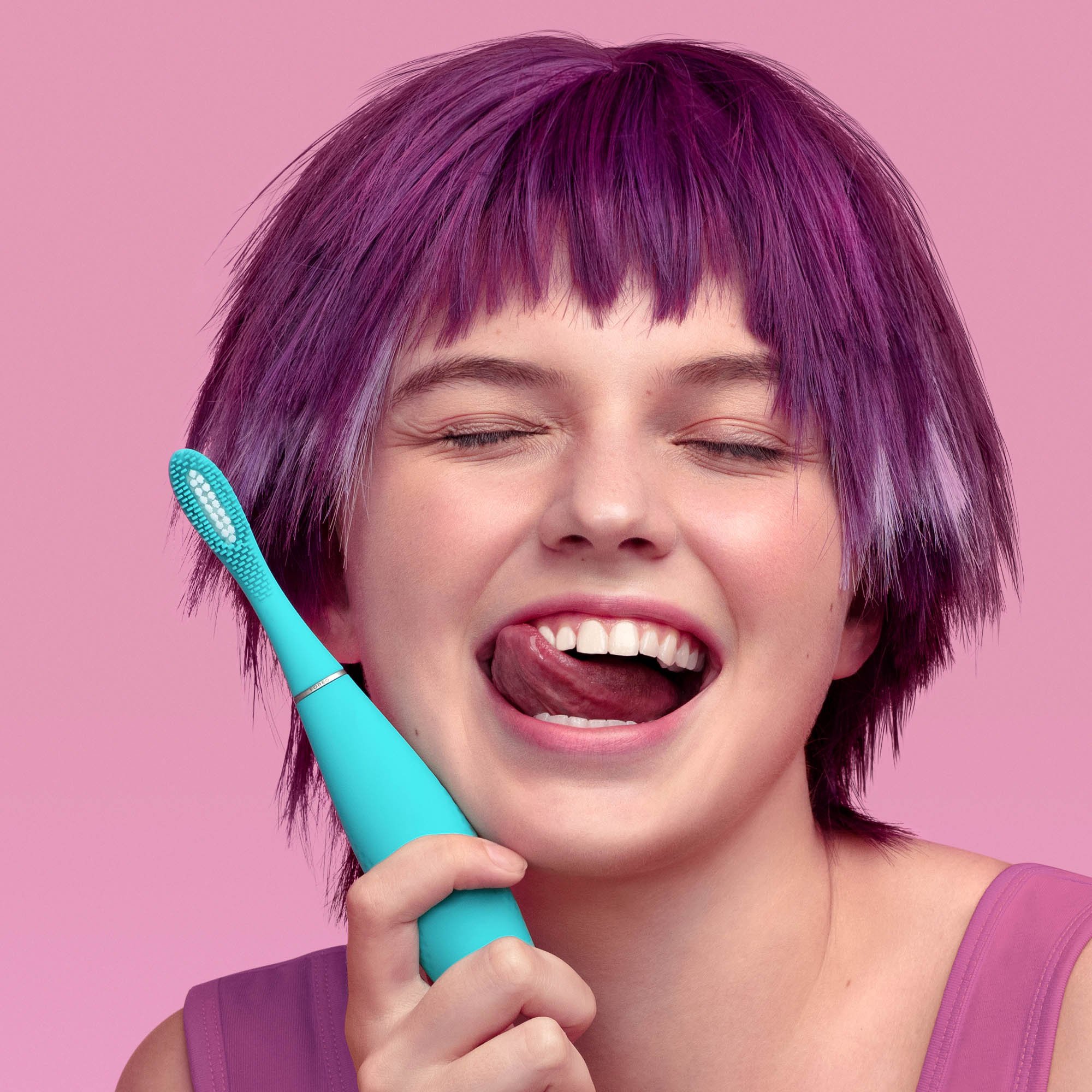 Foreo Inc F9953 - ISSA™ mini 3 Silicone Sonic Toothbrush, Summer Sky - 1/Each
