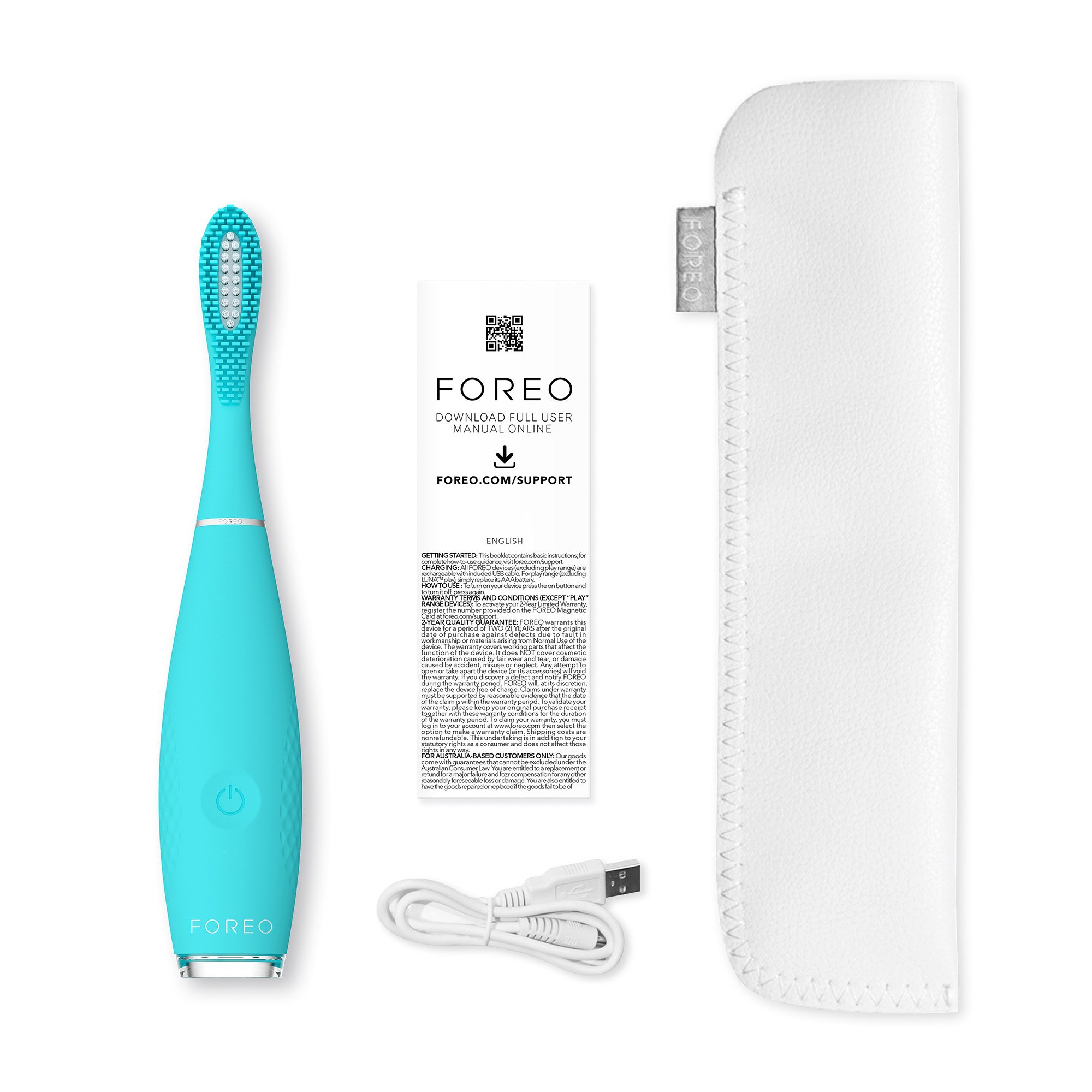 Foreo Inc F9953 - ISSA™ mini 3 Silicone Sonic Toothbrush, Summer Sky - 1/Each