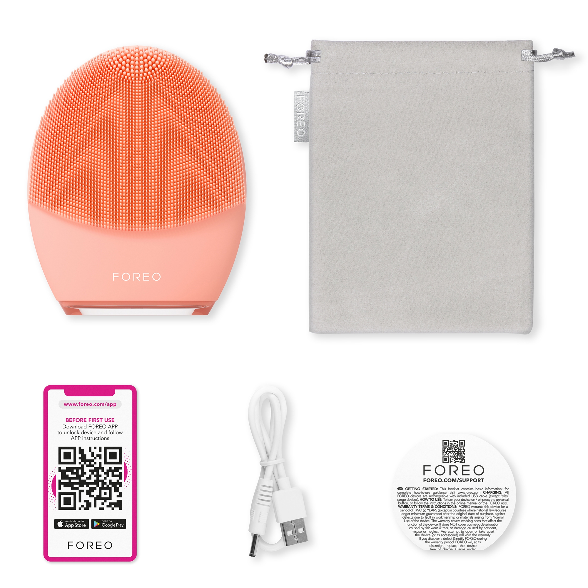 Foreo Inc F1269 - LUNA™ 4 Facial Cleansing Device for Balanced Skin - 1/Each