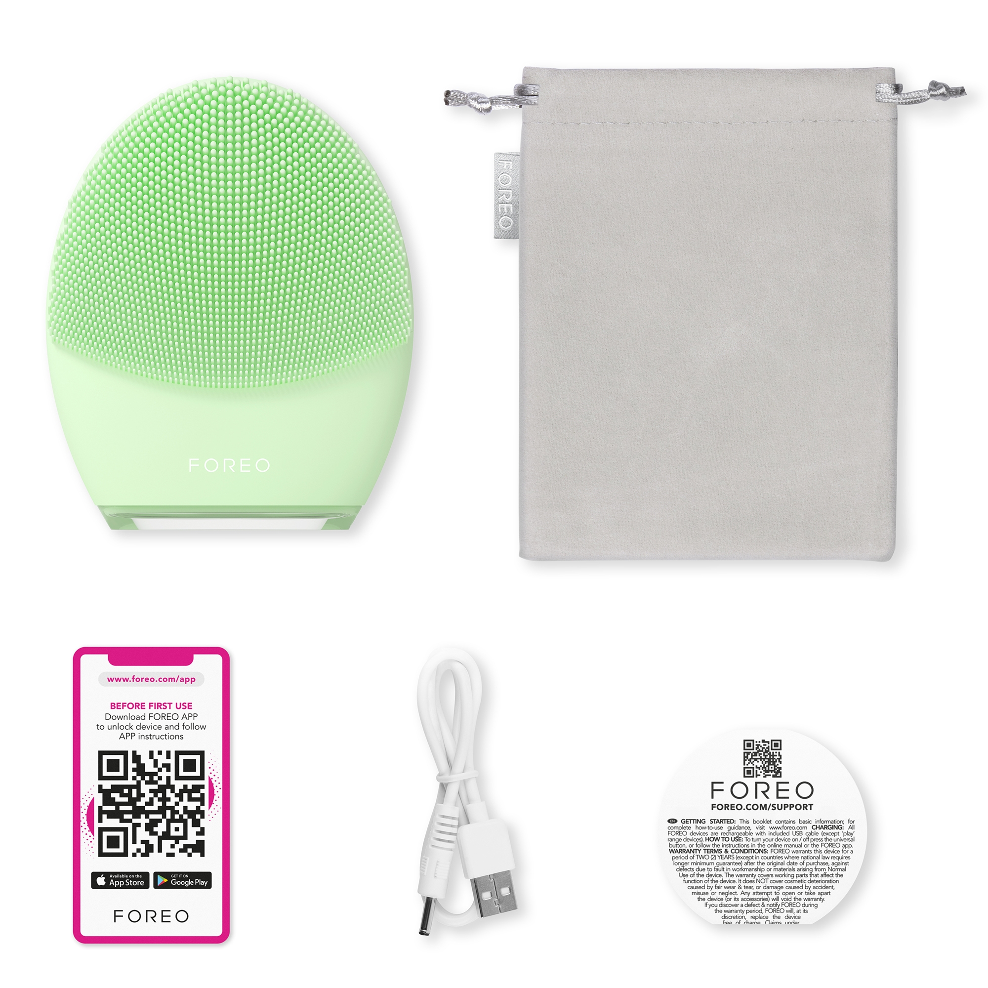 Foreo Inc F1276 - LUNA™ 4 Facial Cleansing Device for Combination Skin - 1/Each