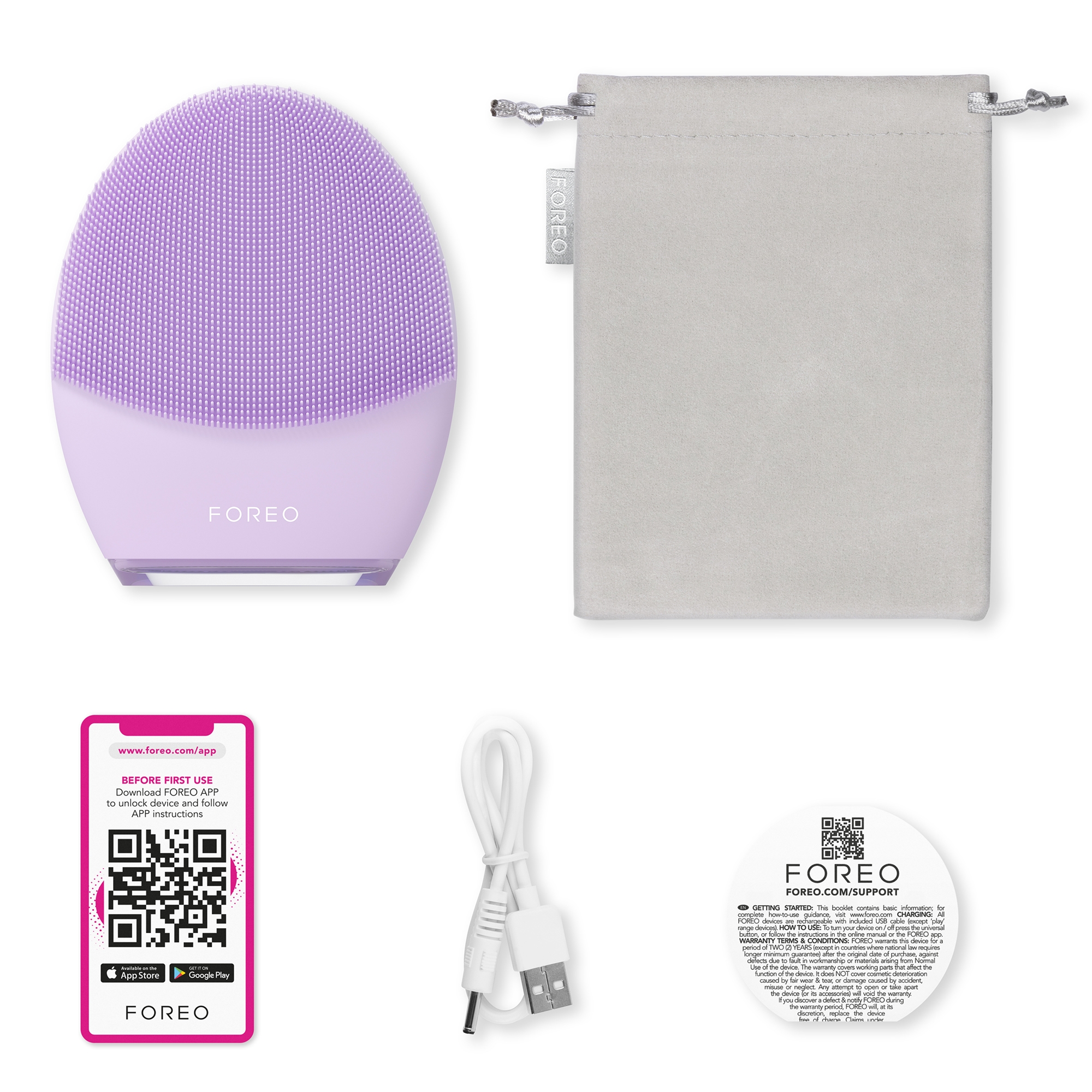 Foreo Inc F1252 - LUNA™ 4 Facial Cleansing Device for Sensitive Skin - 1/Each