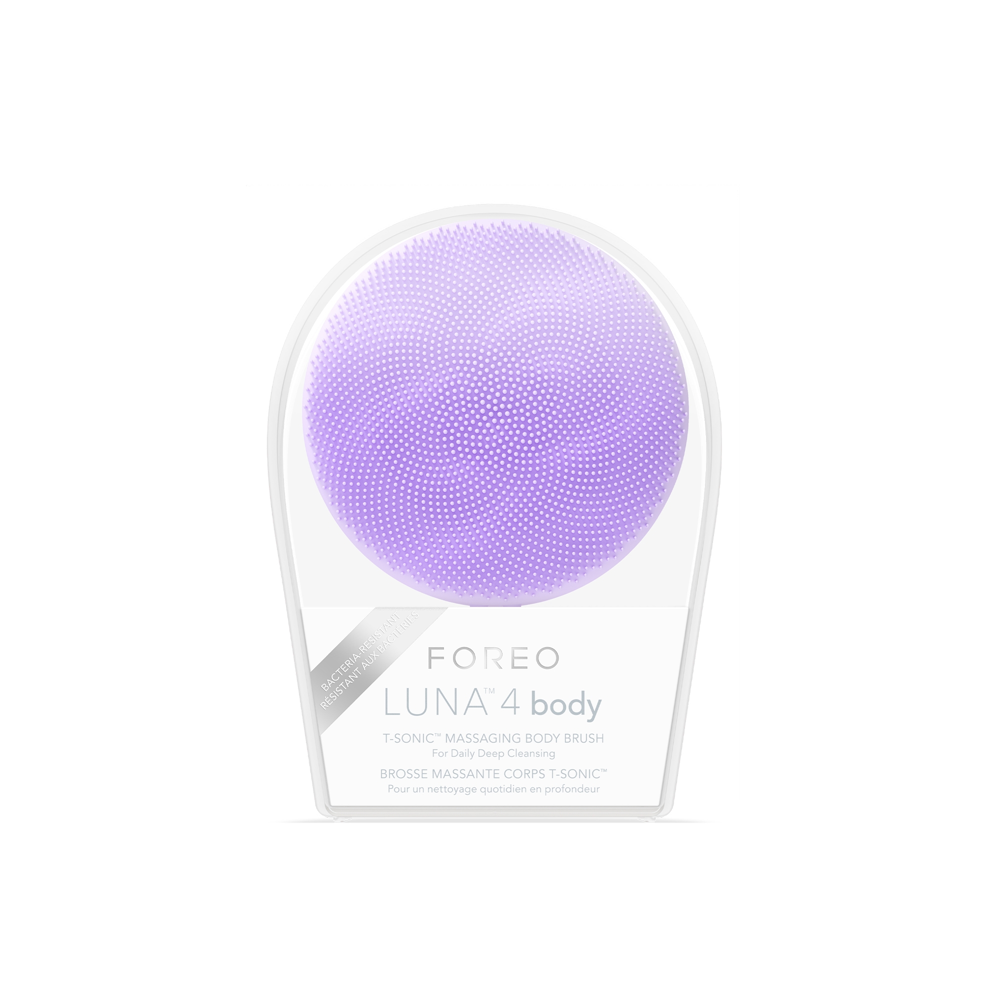 Foreo Inc F1375 - LUNA™ 4 body Massaging Body Brush, Lavender - 1/Each