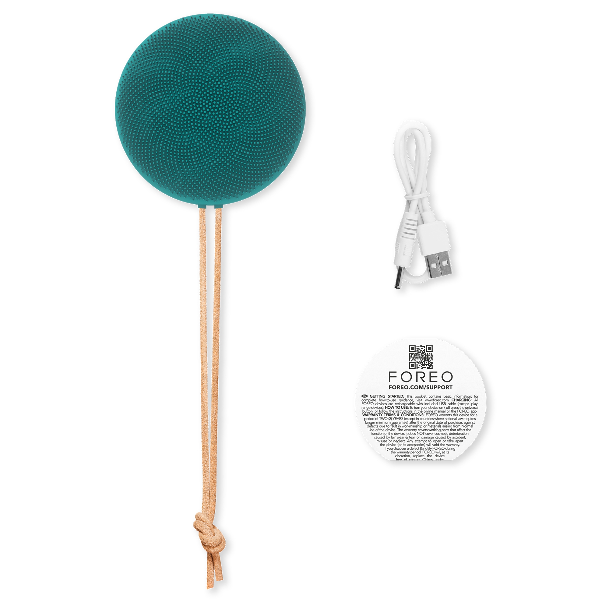 Foreo Inc F1399 - LUNA™ 4 body Massaging Body Brush, Evergreen - 1/Each