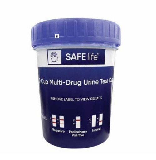 Wondfo USA Co Ltd - CDOA-9165EFTK Drugs of Abuse Test Kit SAFElife™ AMP, BAR, BUP, BZO, COC, mAMP/MET, MDMA, MOP, MTD, OXY, PCP, THC, ETG, FTY, TRA, K2 25 Tests For Forensic Use Only