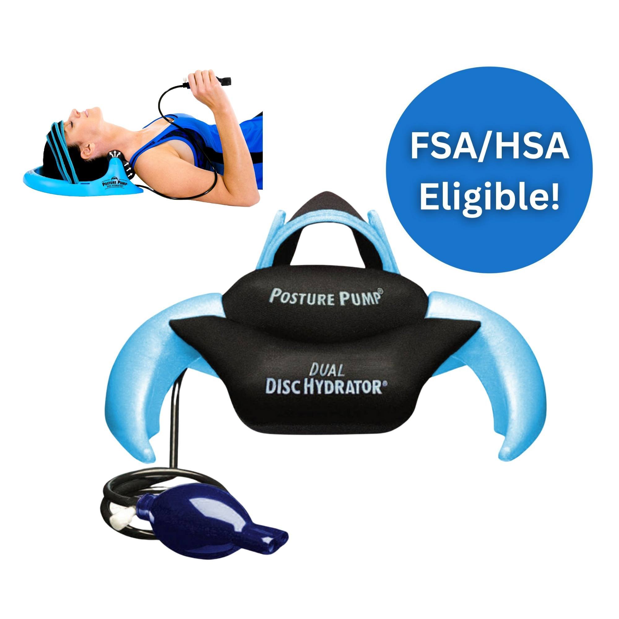 Posture Pro Inc 1411-D - Posture Pump® Cervical Dual Disc Hydrator® Cervical & Thoracic Traction - 1/Each, 12/Case