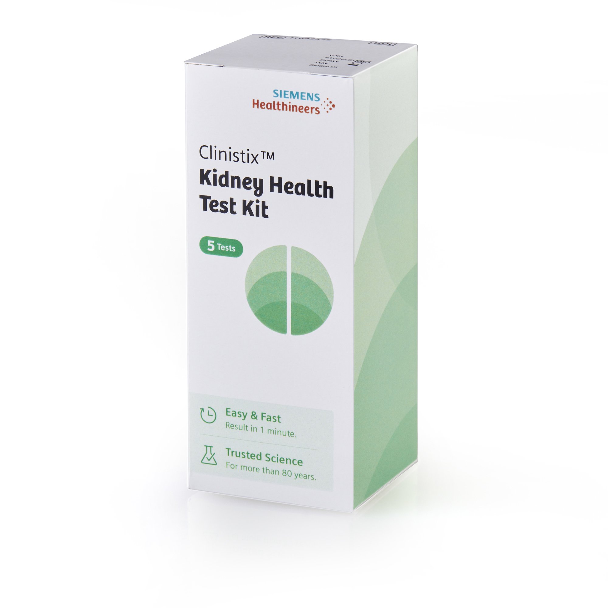 Siemens 11694839 - Clinistix™ Kidney Health Test Kit, Urine Test Strips, Five Tests - 1/Kit, 24/Case