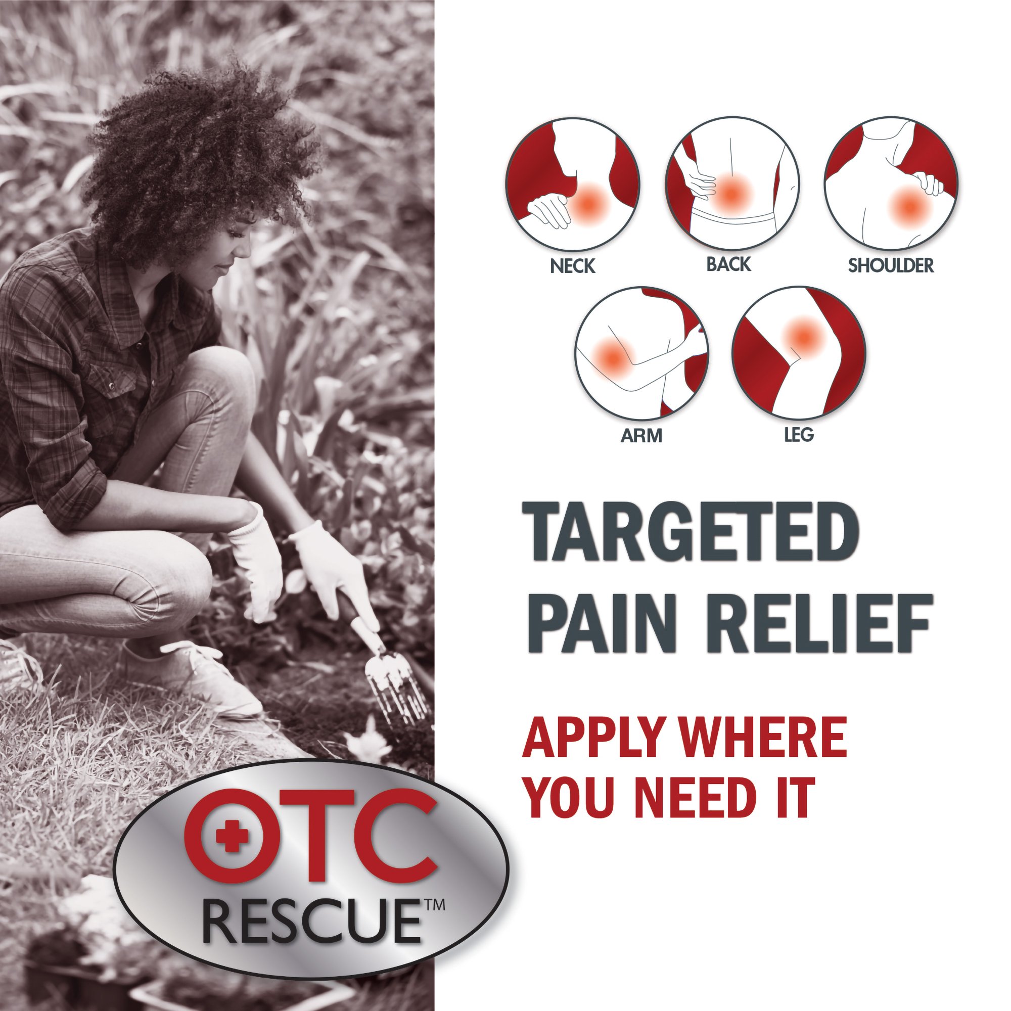 Veridian Healthcare LLC 30-91130PF - OTC Rescue™ Lidocaine Topical Pain Relief Patch - 1/Each, 8/Case