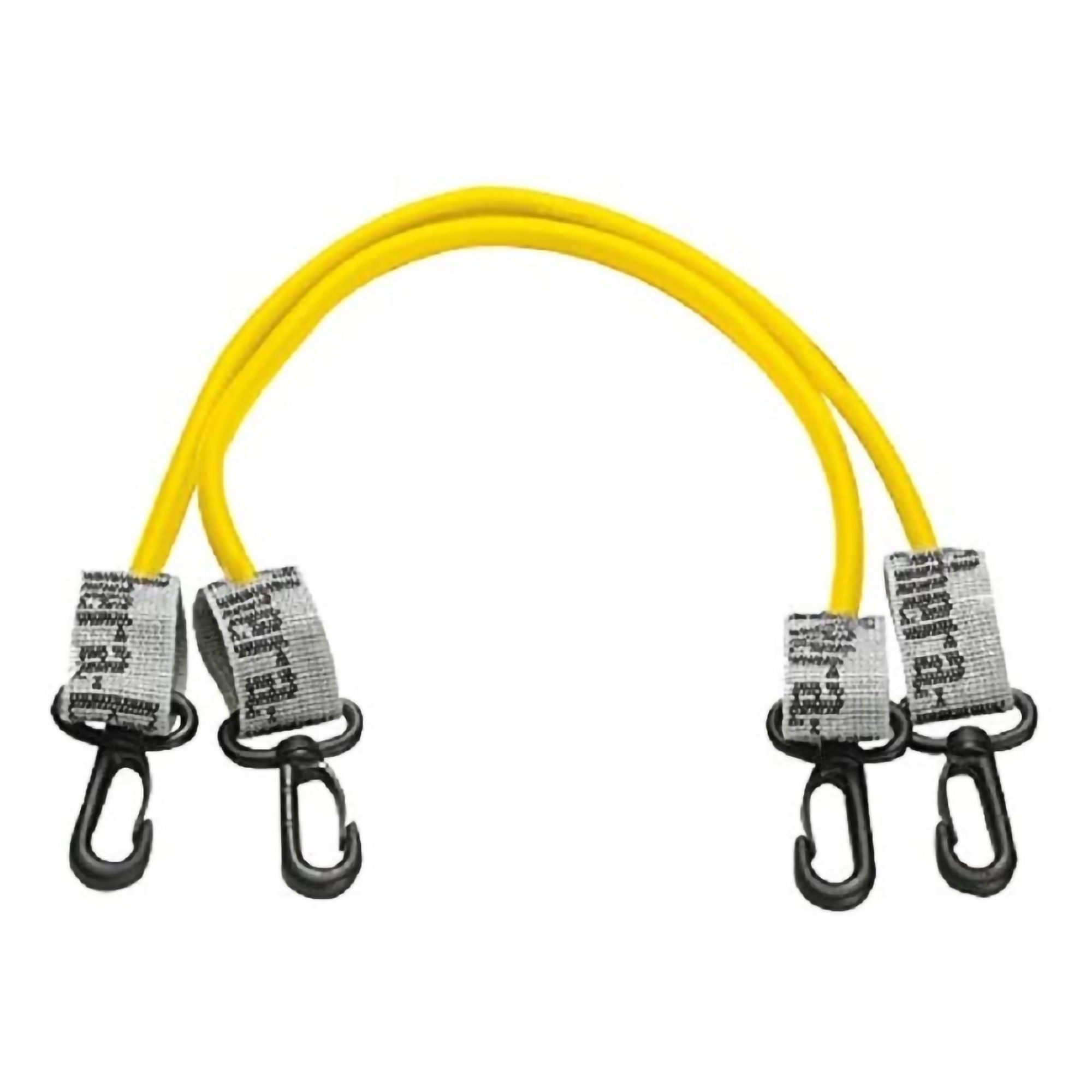 Performance Health - 81527365 Exercise Resistance Tubing with Connectors TheraBand® Yellow 18 Inch Length Level 1 Resistance