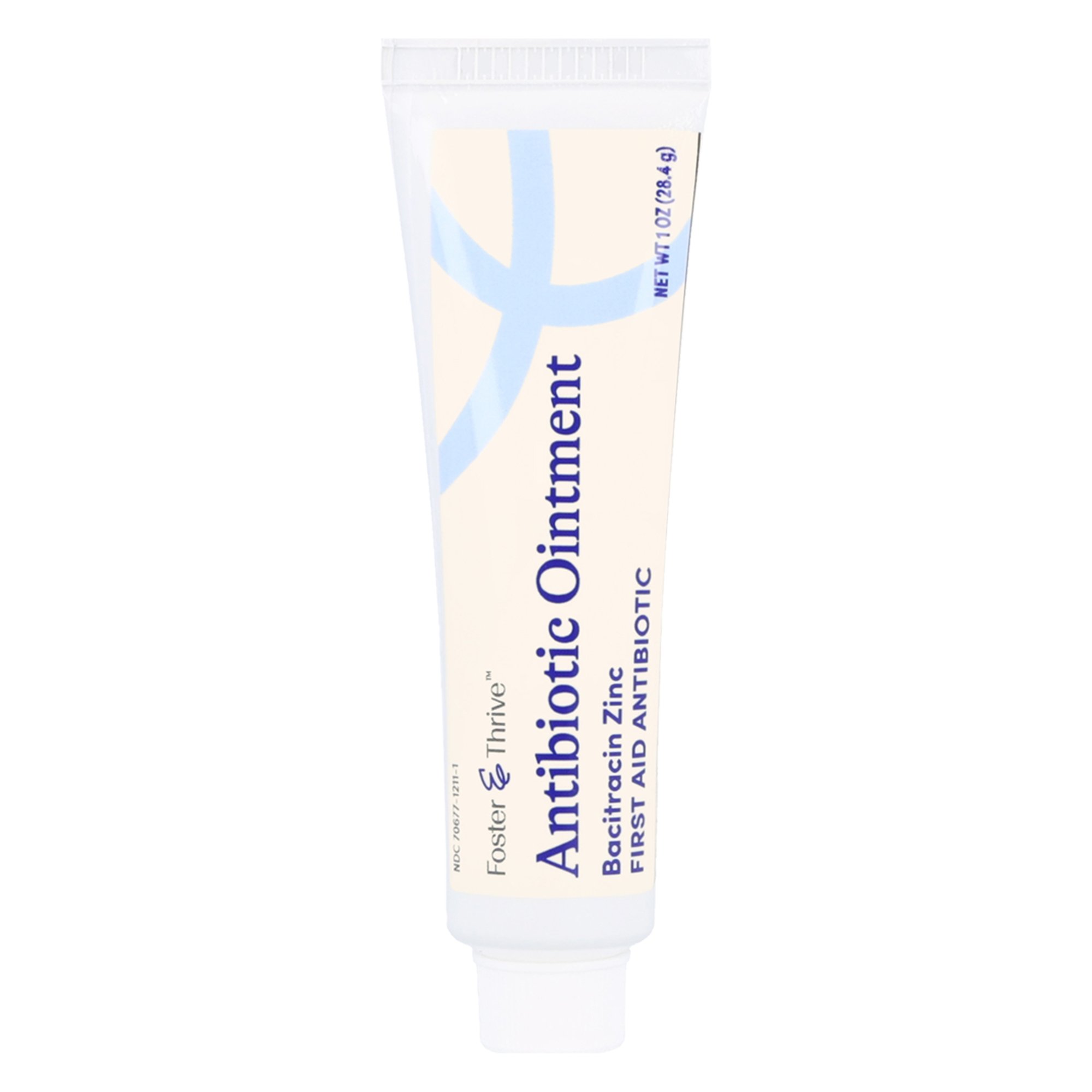 McKesson Brand 70677121101 - Foster & Thrive™ Bacitracin Zinc Antibiotic Ointment - 1/Each