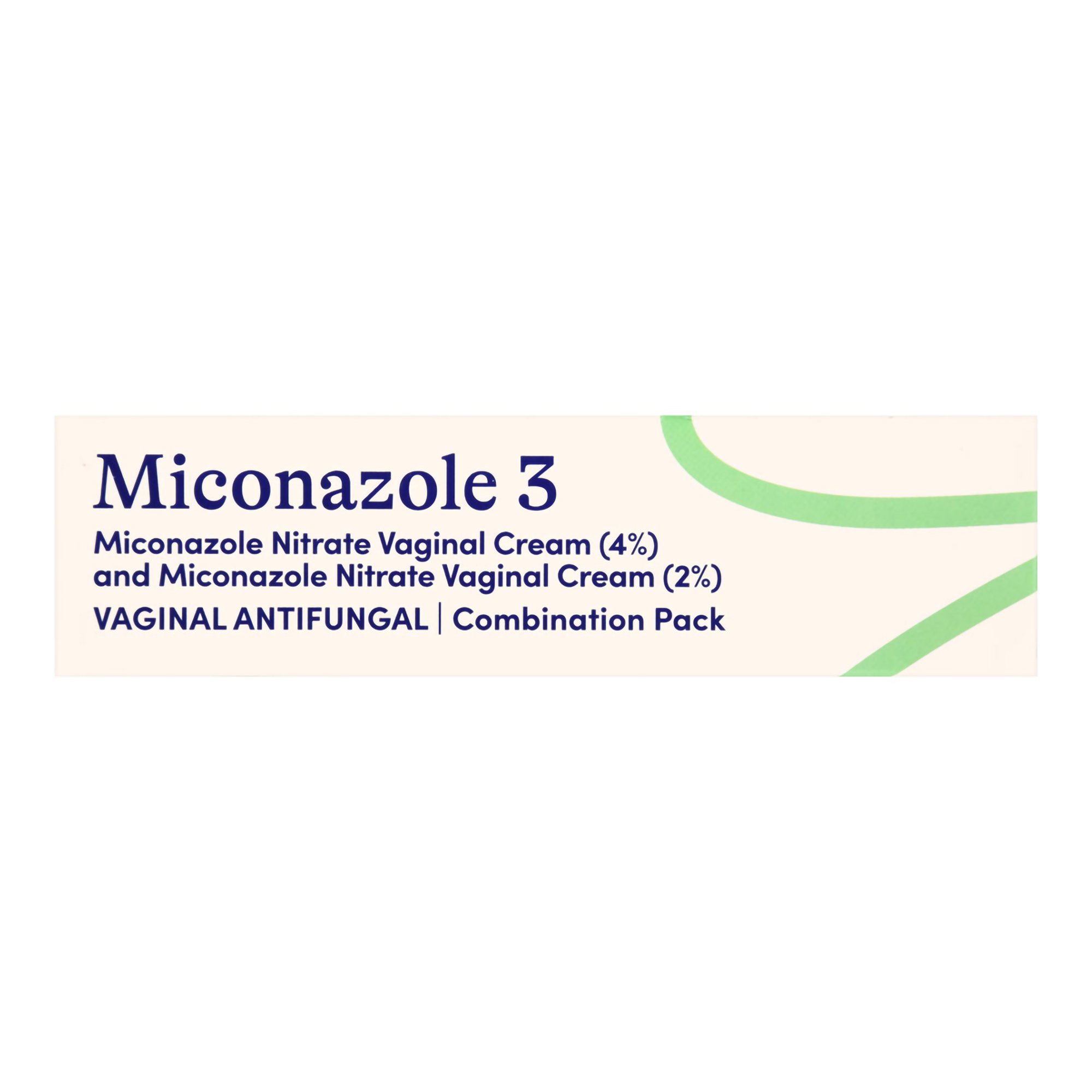 McKesson Brand 70677122301 - Foster & Thrive™ Miconazole Nitrate Vaginal Cream + Antifungal Combination Pack - 1/Each