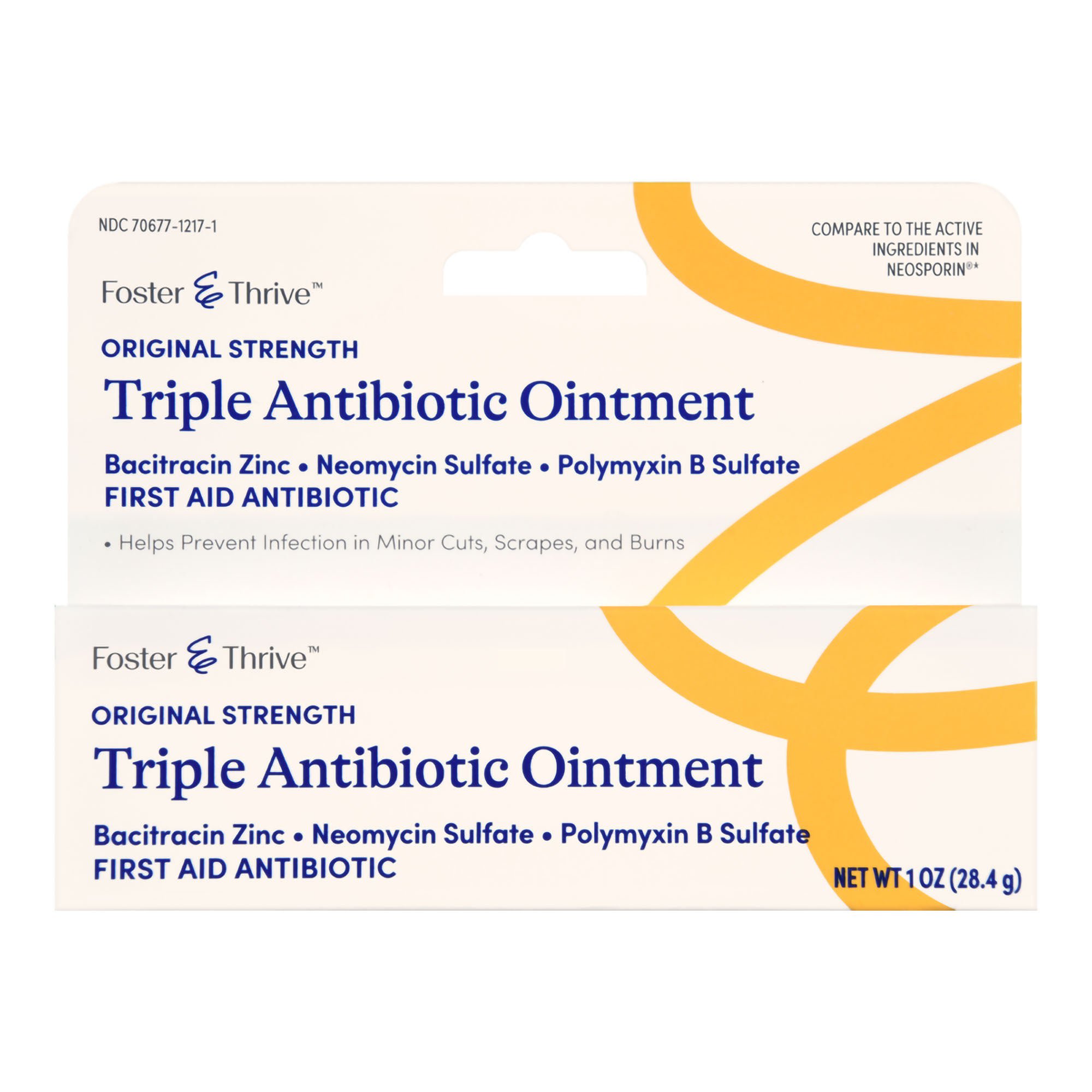 McKesson Brand - 70677121701 Foster & Thrive™ Triple Antibiotic Ointment