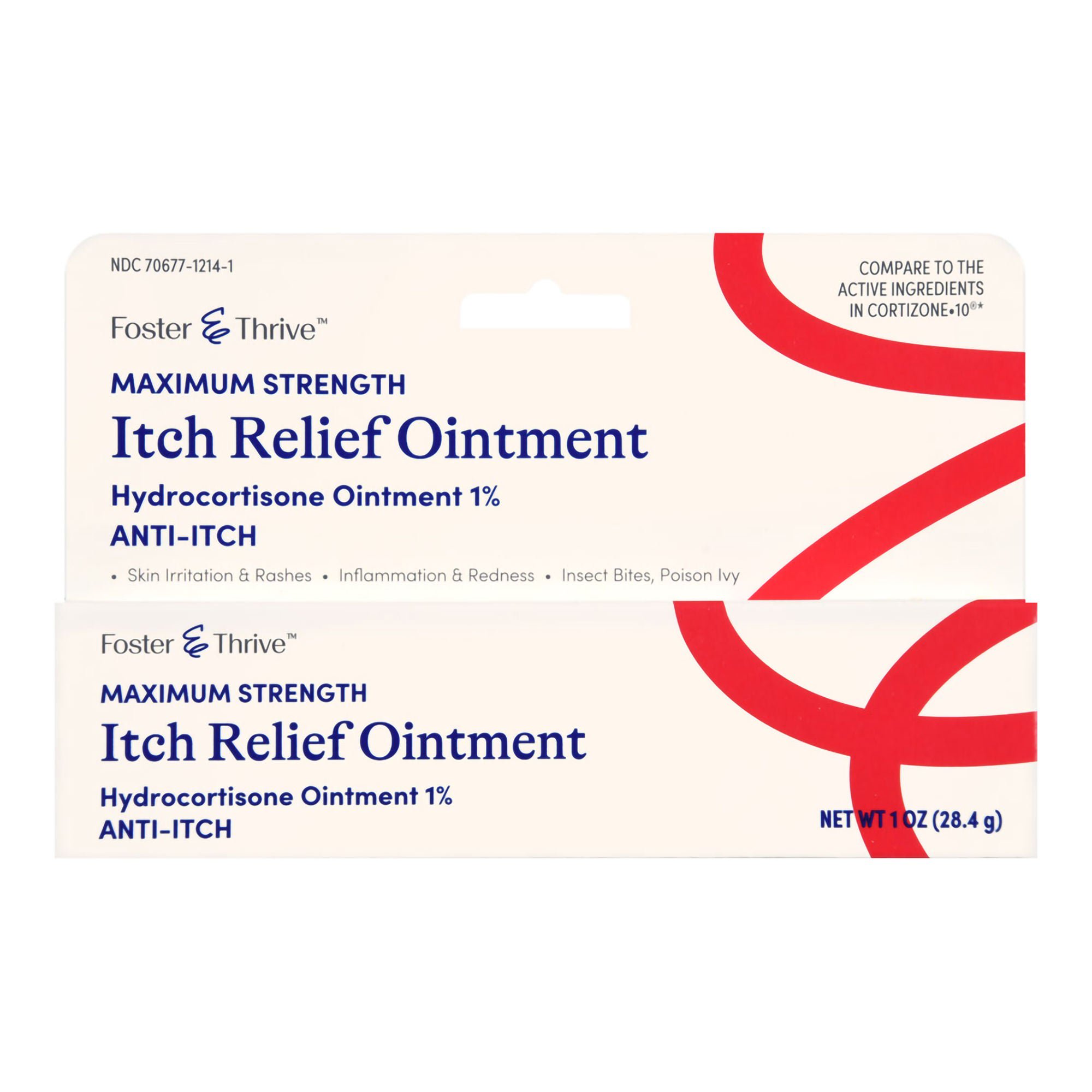 McKesson Brand - 70677121401 Foster & Thrive™ Hydrocortisone Ointment