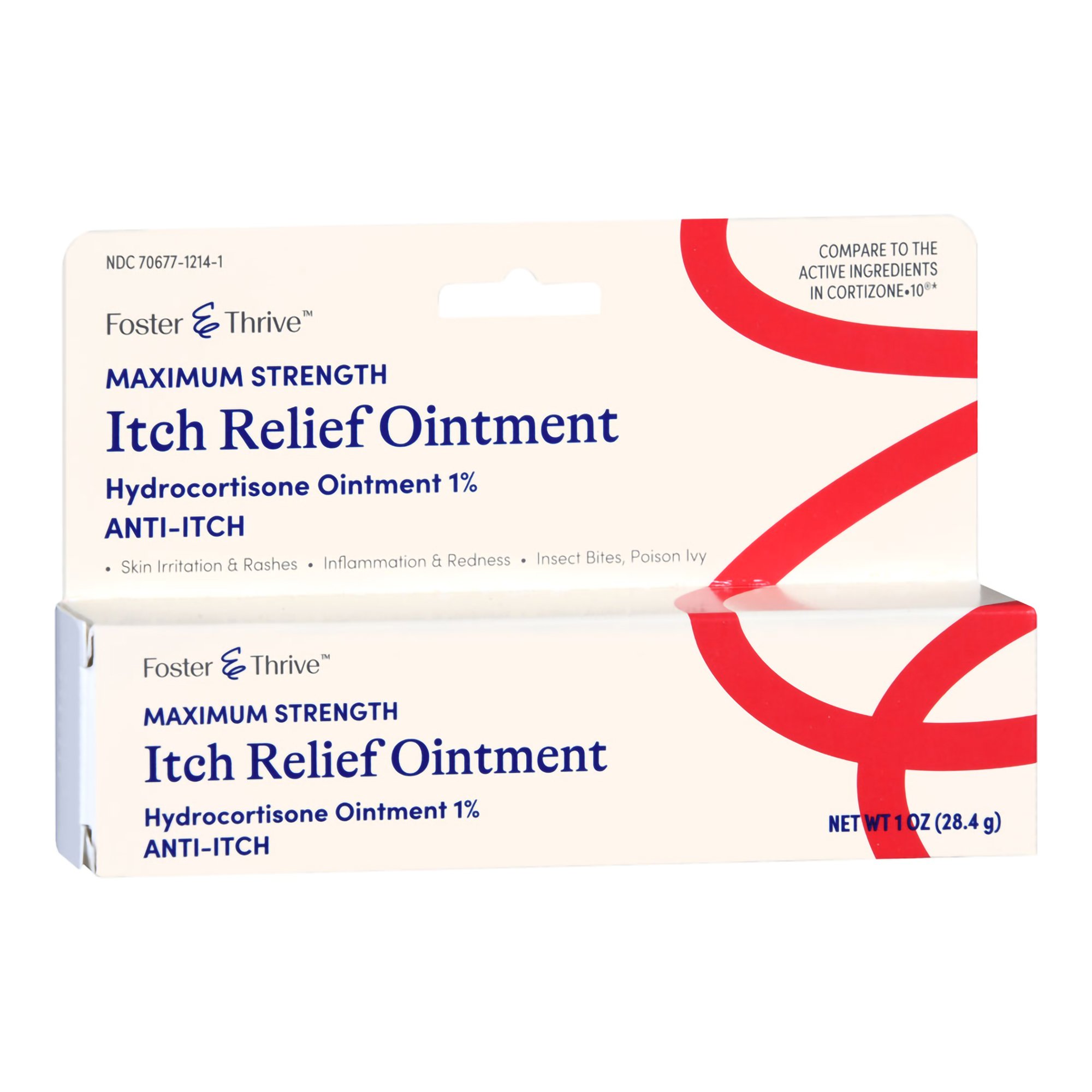 McKesson Brand 70677121401 - Foster & Thrive™ Hydrocortisone Ointment - 1/Each
