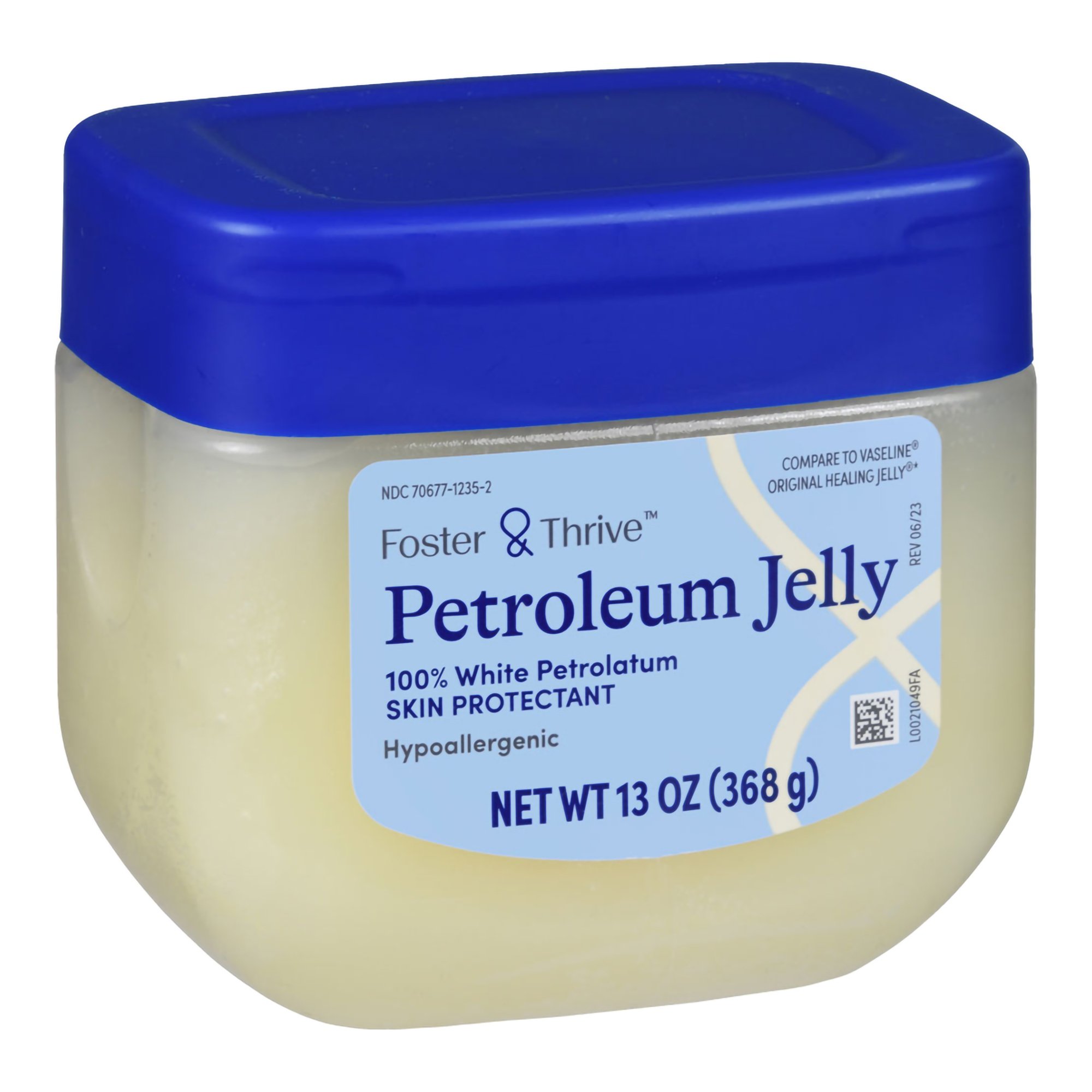 McKesson Brand 70677123502 - Foster & Thrive™ Petrolatum Jelly, 13-ounce jar - 1/Each