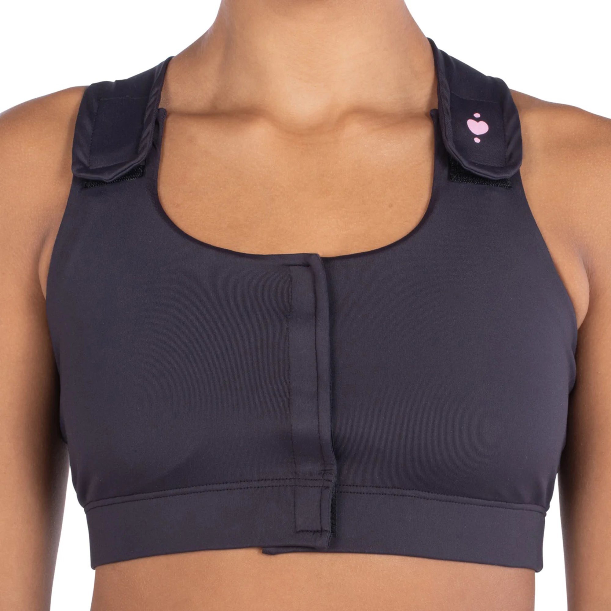 heart&core Sports and Medical LLC HC00003BXS - Serena Post Surgical Bra, Black, X-Small - 1/Each, 36/Case