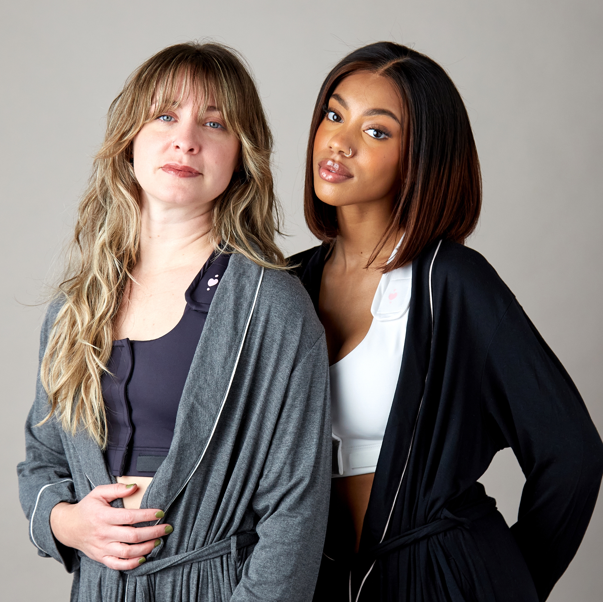 heart&core Sports and Medical LLC HC00003BSQ - Serena Post Surgical Bra, Black, Super Queen Size - 1/Each, 36/Case