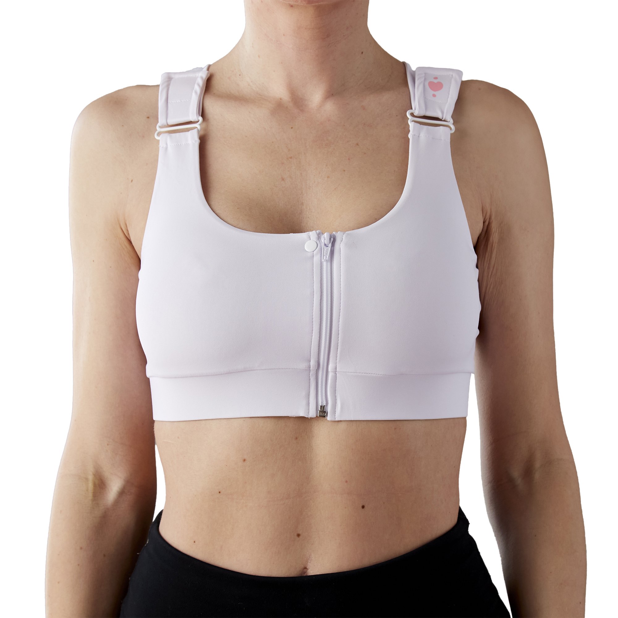 heart&core Sports and Medical LLC HC00005W2XL - Shirl Post Surgical Bra, White, 2X-Large - 1/Each, 36/Case