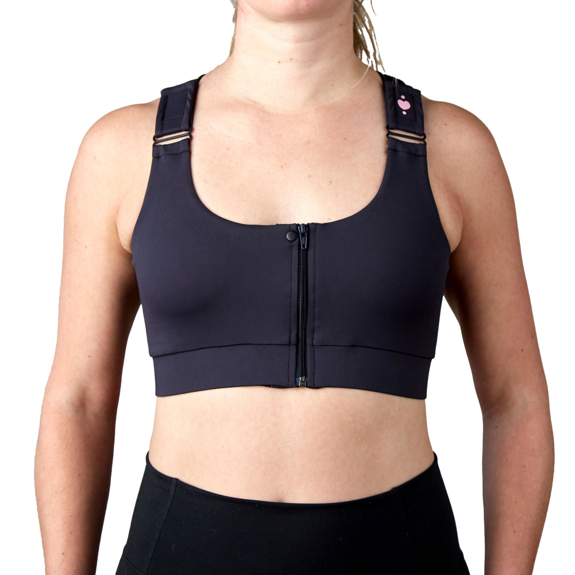 heart&core Sports and Medical LLC - HC00006BS Shirl Post Surgical Bra