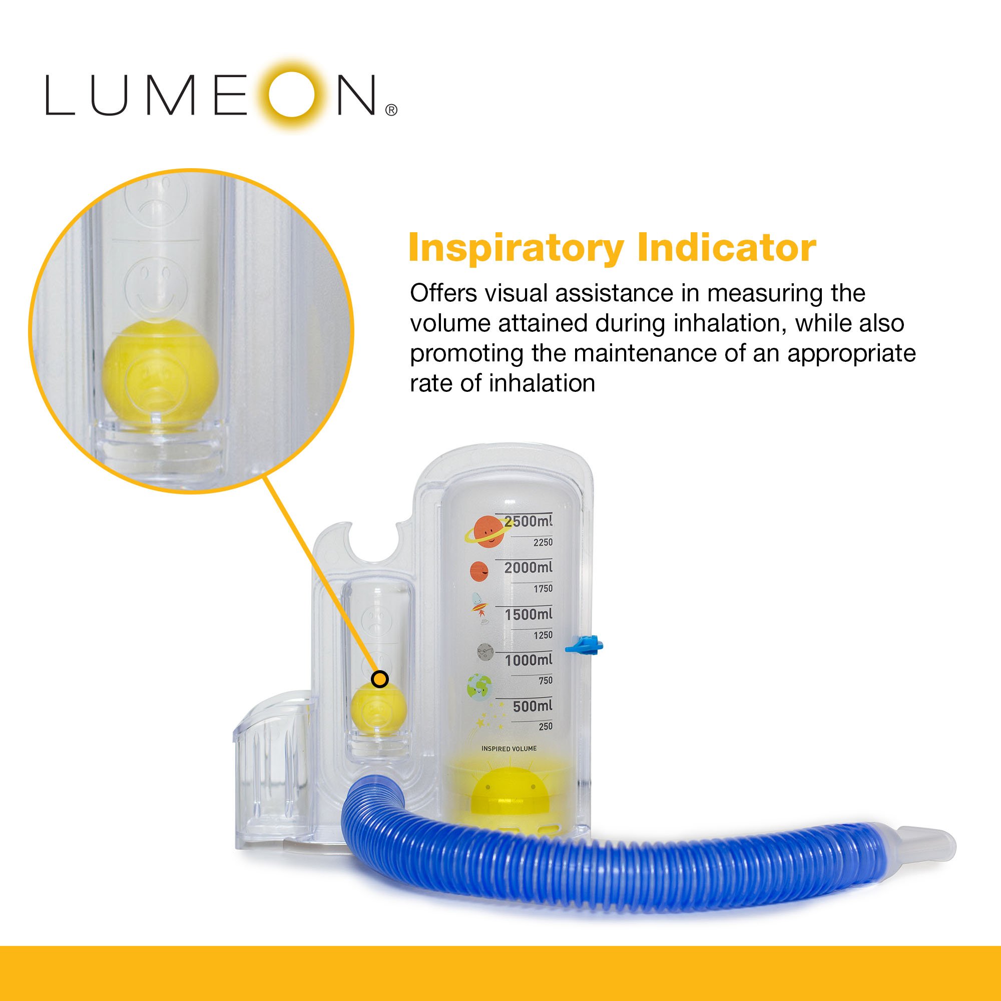 McKesson LUMEON Volumetric Incentive Spirometer 16-VOL2500 by McKesson Brand