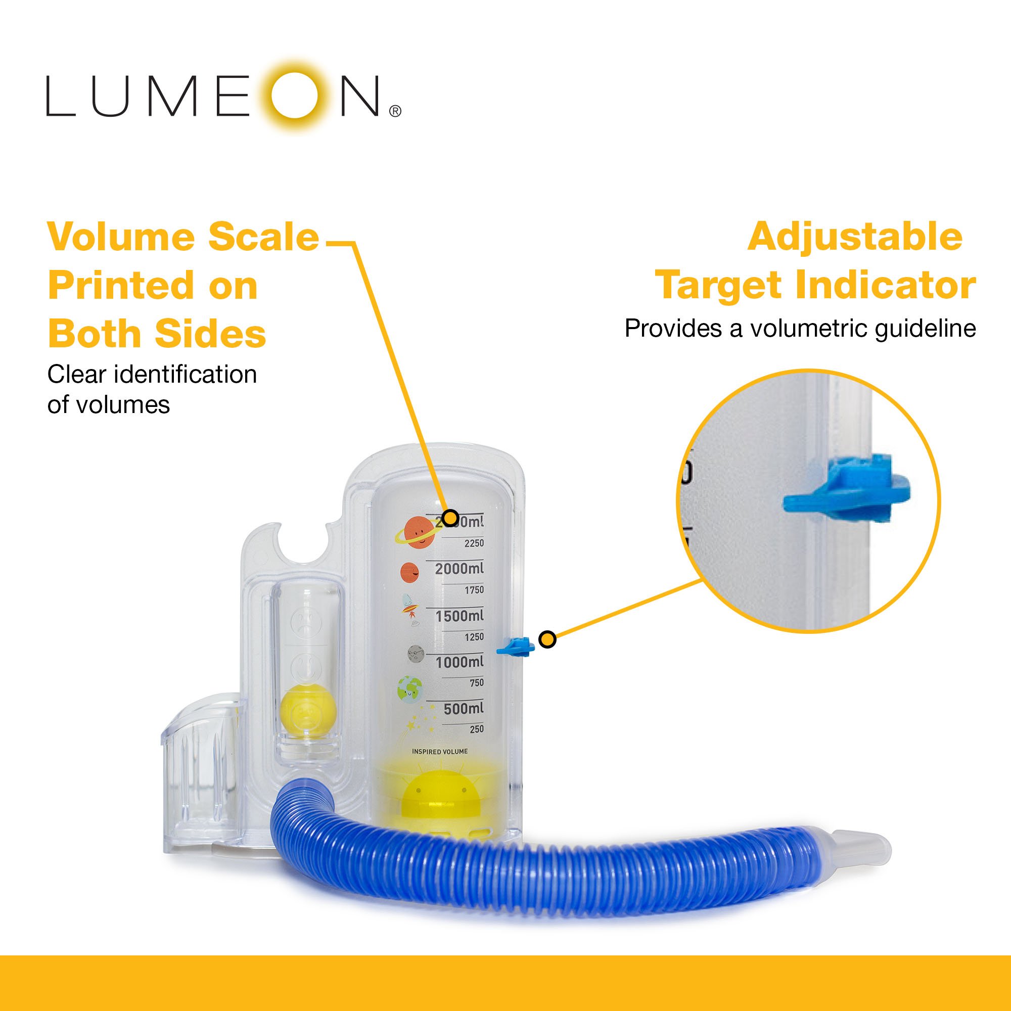 McKesson LUMEON Volumetric Incentive Spirometer 16-VOL2500 by McKesson Brand