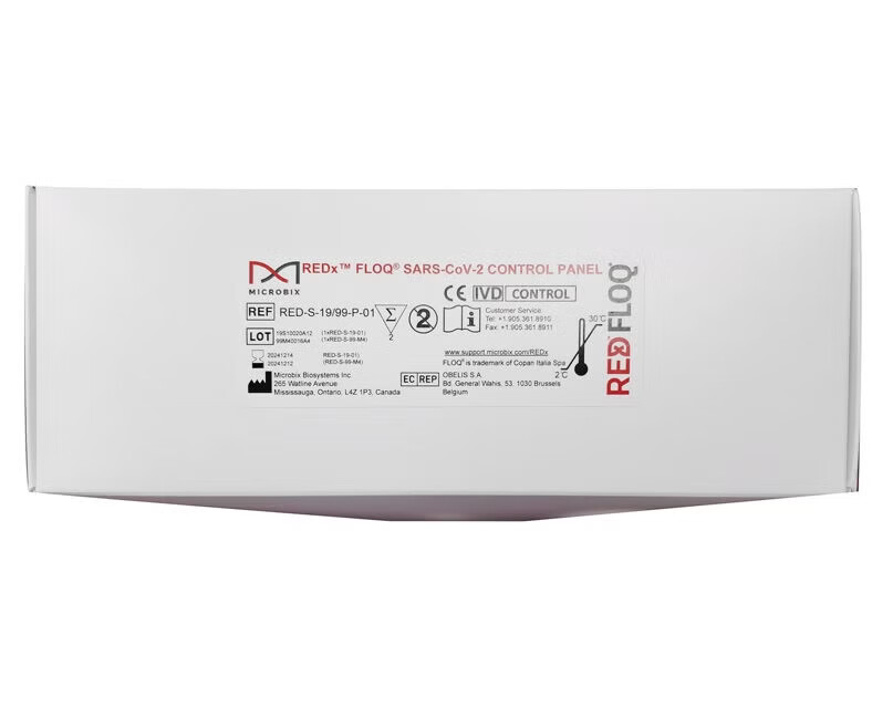 Sekisui Diagnostics - RED-S-19-99-P-01 Molecular Diagnostic Control Panel RedX™ COVID-19 Positive Level / Negative Level