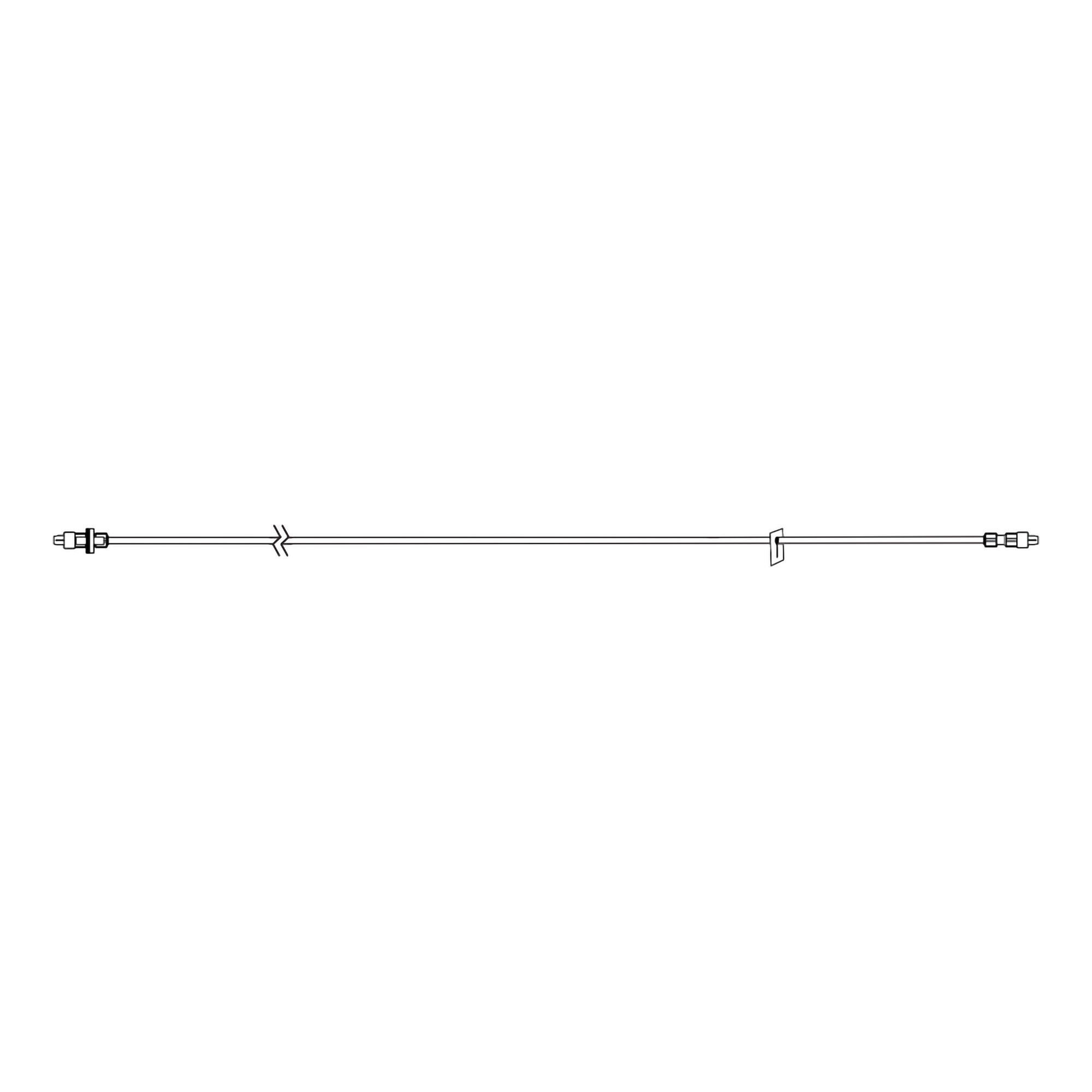 Eitan Group North America - 12222-000-0016 IV Pump Extension Set Avoset™ Without Port Micro Bore 66.5 Inch Tubing Without Filter Sterile