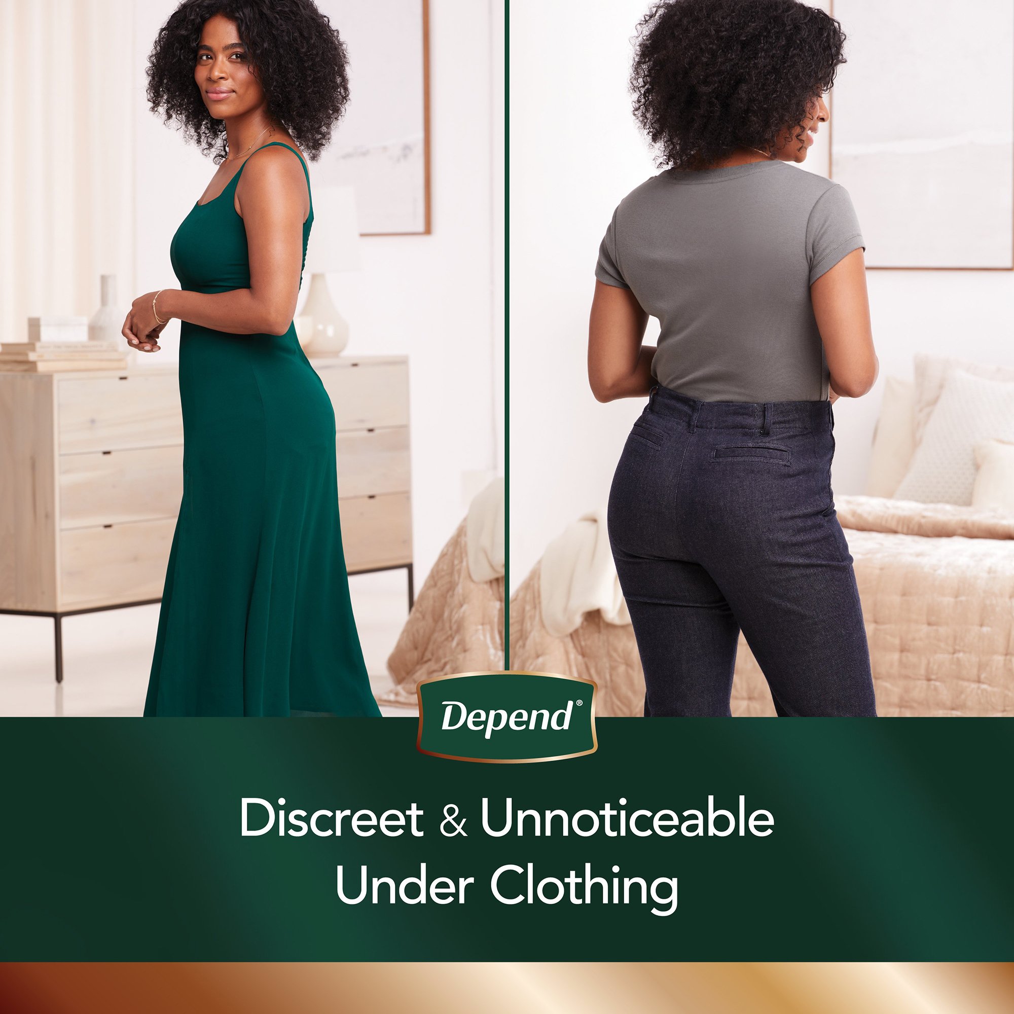 Kimberly Clark 55425 - Depend® Silhouette® Maximum Absorbency Underwear, Extra Large - 10/Pack, 20/Case