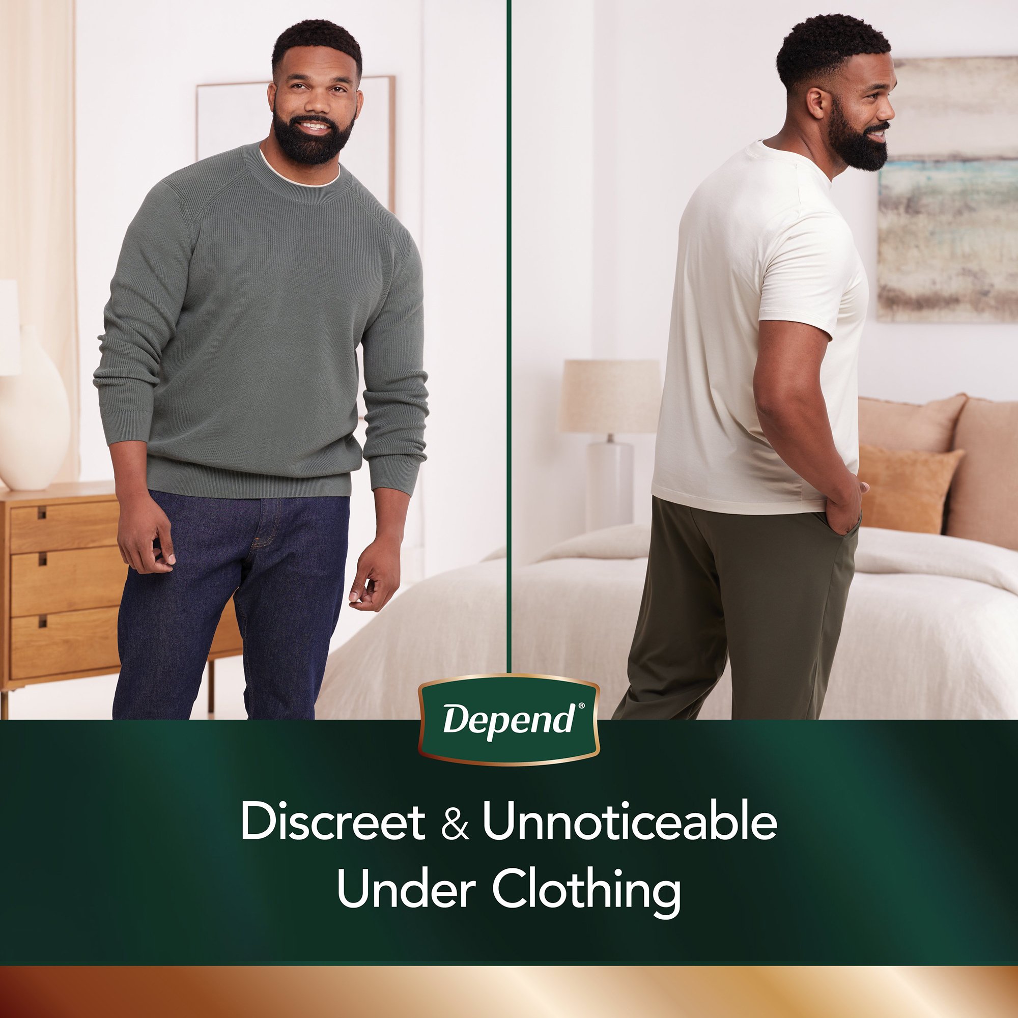 Kimberly Clark 55426 - Depend® Real Fit® Underwear for Men, Small/Medium - 14/Pack, 28/Case