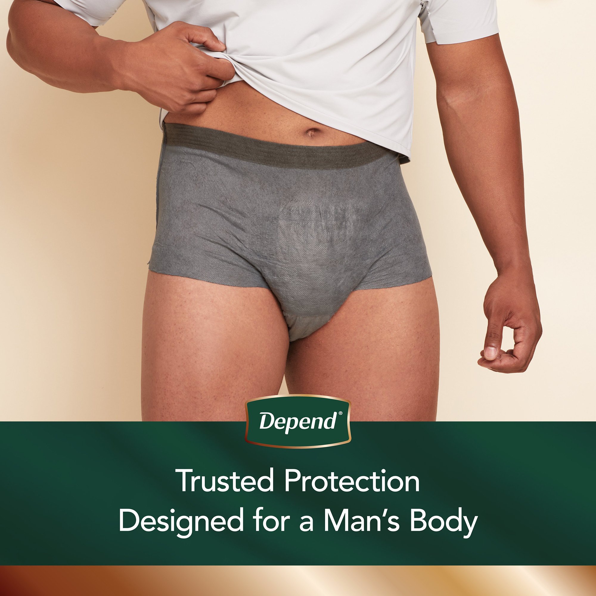 Kimberly Clark 55427 - Depend® Real Fit® Underwear for Men, Large/X-Large - 12/Pack, 24/Case