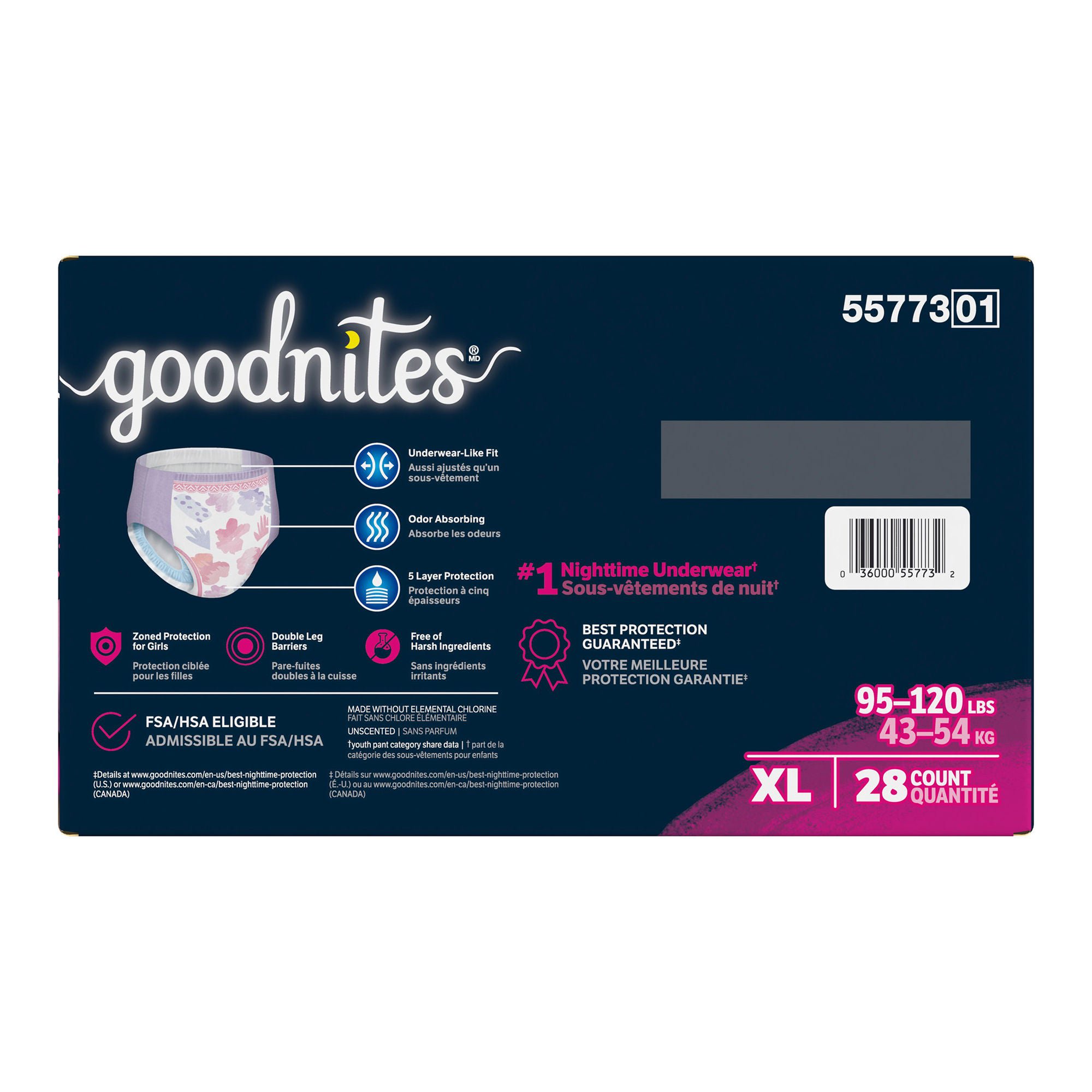 Kimberly Clark - 55773 GoodNites® Bedwetting Underwear