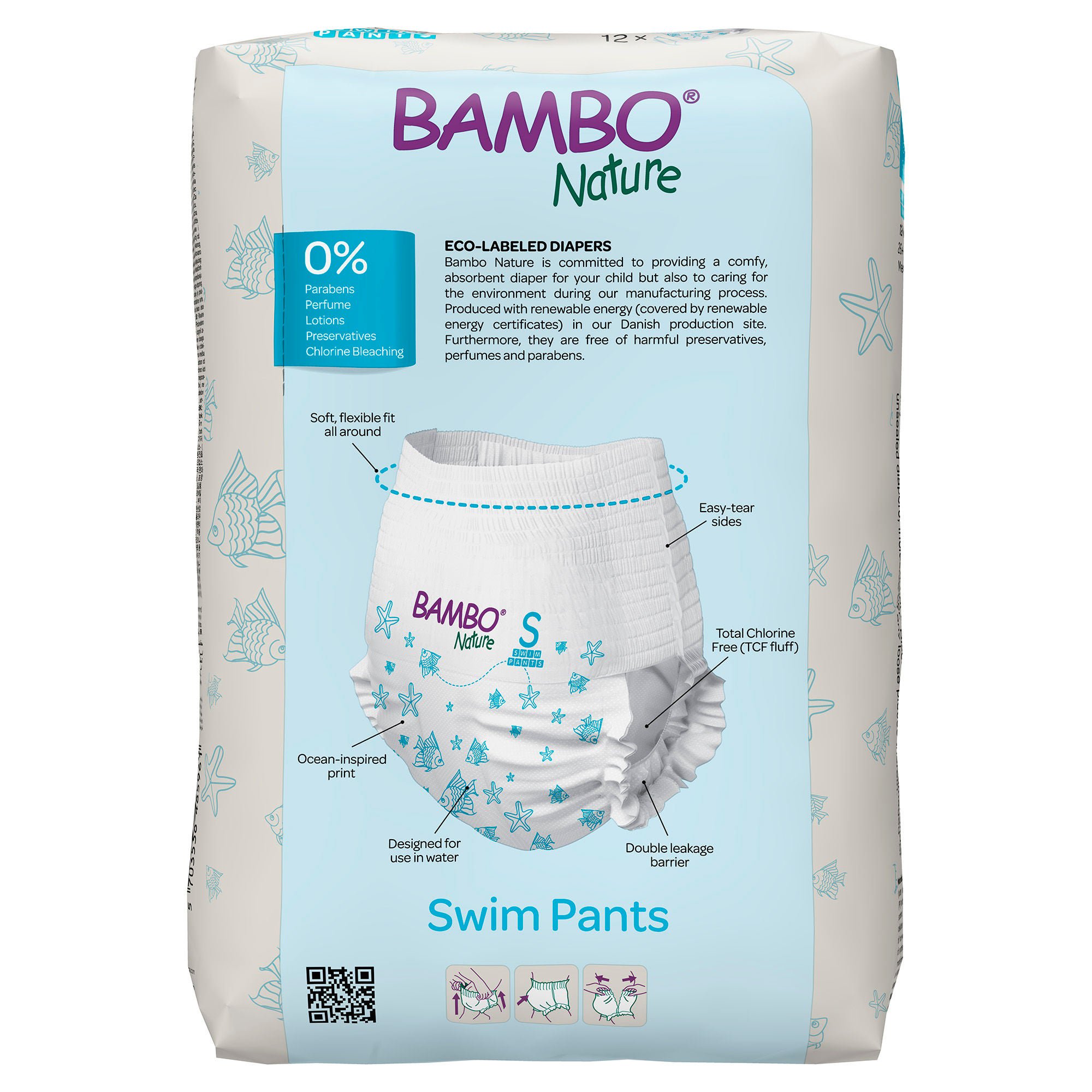 Abena North America - 1000024401 Bambo Nature Swim Pants