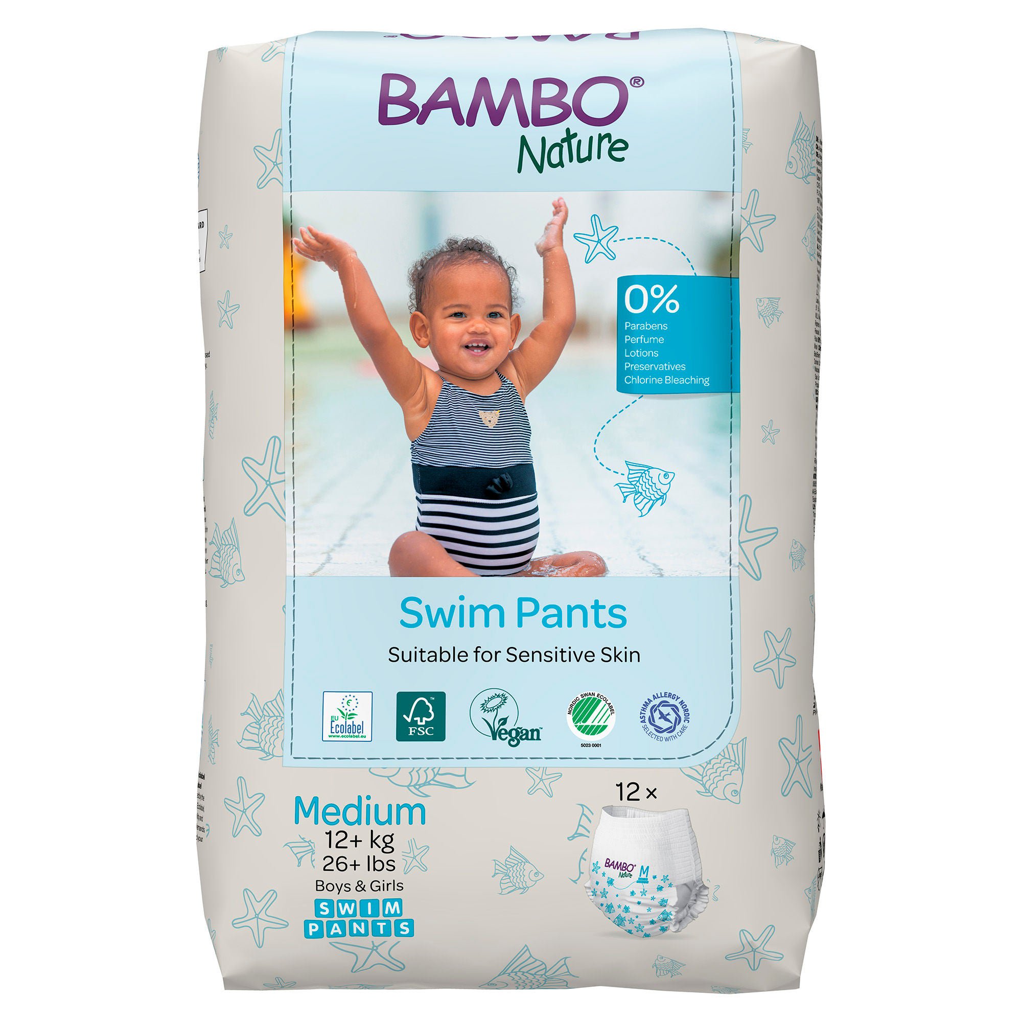 Abena North America - 1000024402 Bambo Nature Swim Pants