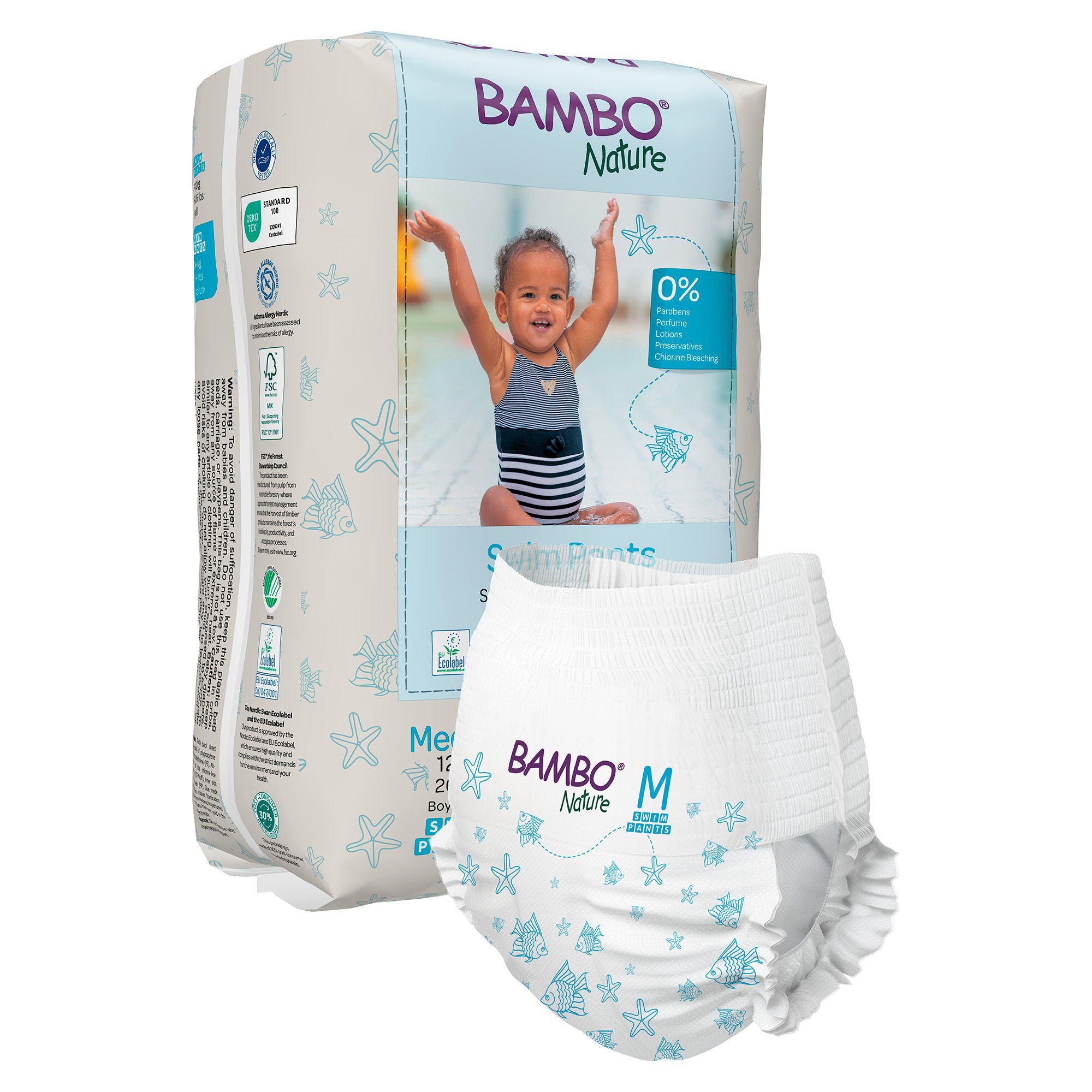 Abena North America - 1000024402 Bambo Nature Swim Pants