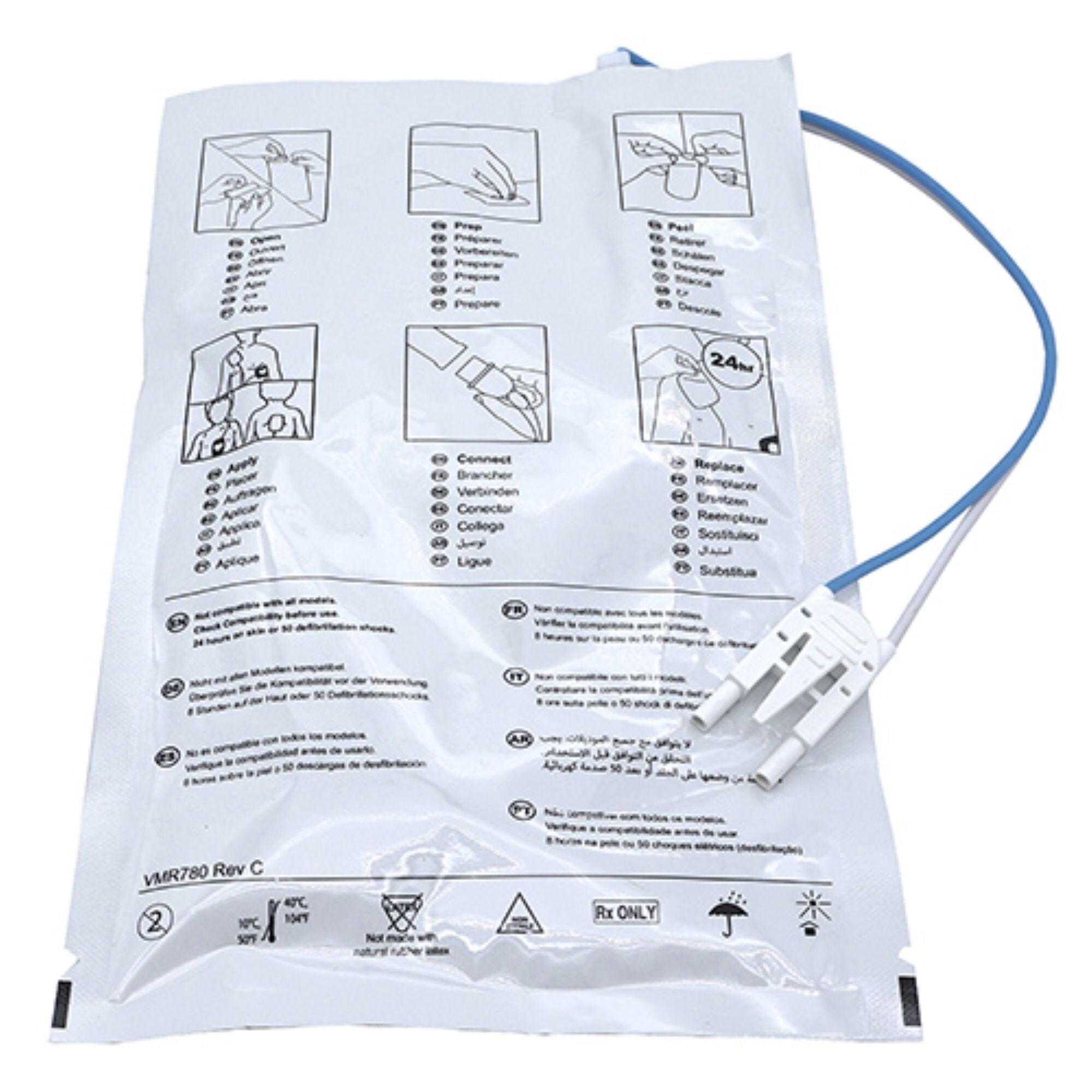 Soma Technology - 8900-4004 AED Defibrillator Pad Zoll® Adult